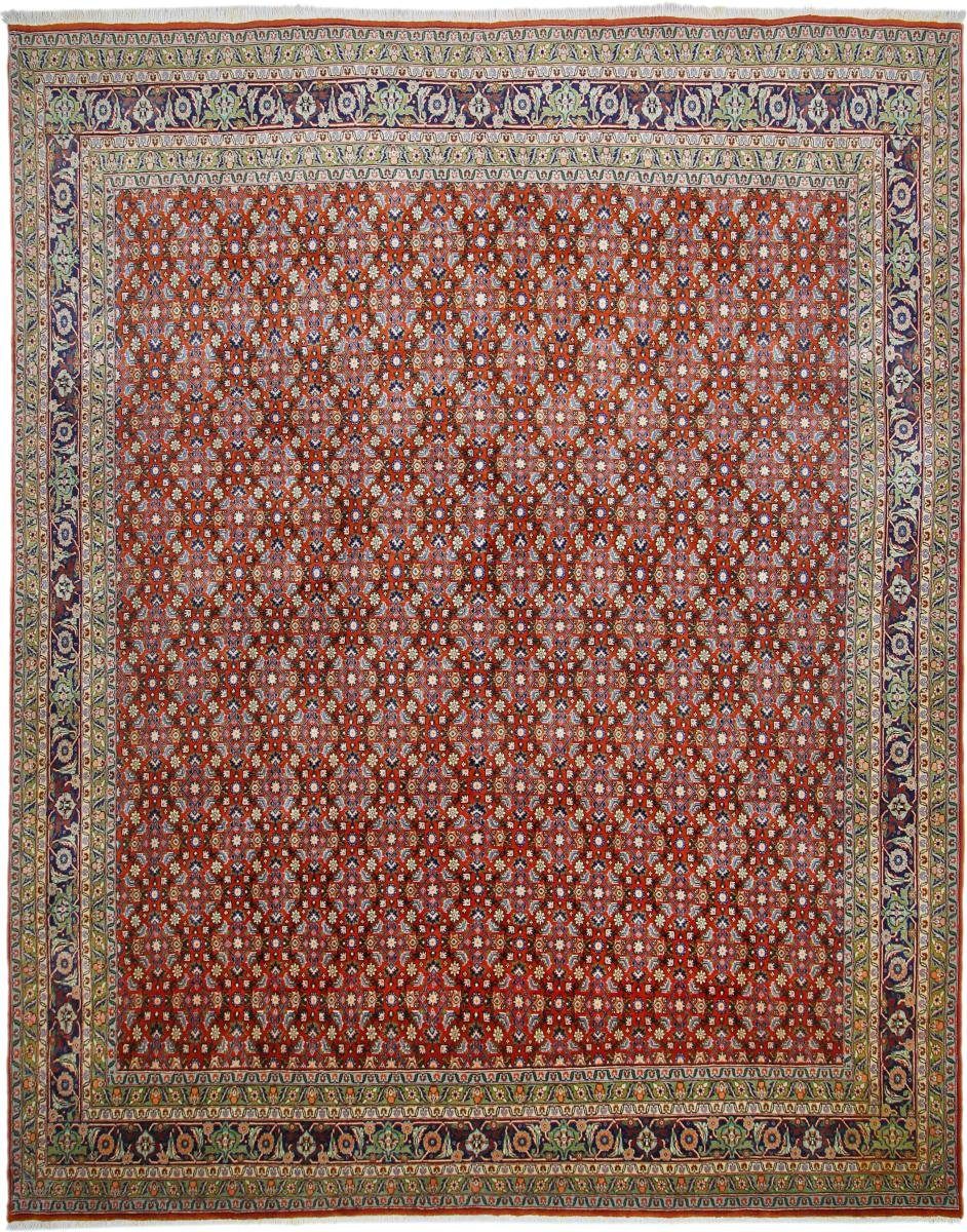 rechteckig, Bidjar Sandjan Orientteppich Handgeknüpfter Höhe: Orientteppich Trading, 299x381 / Nain Perserteppich, 12 mm