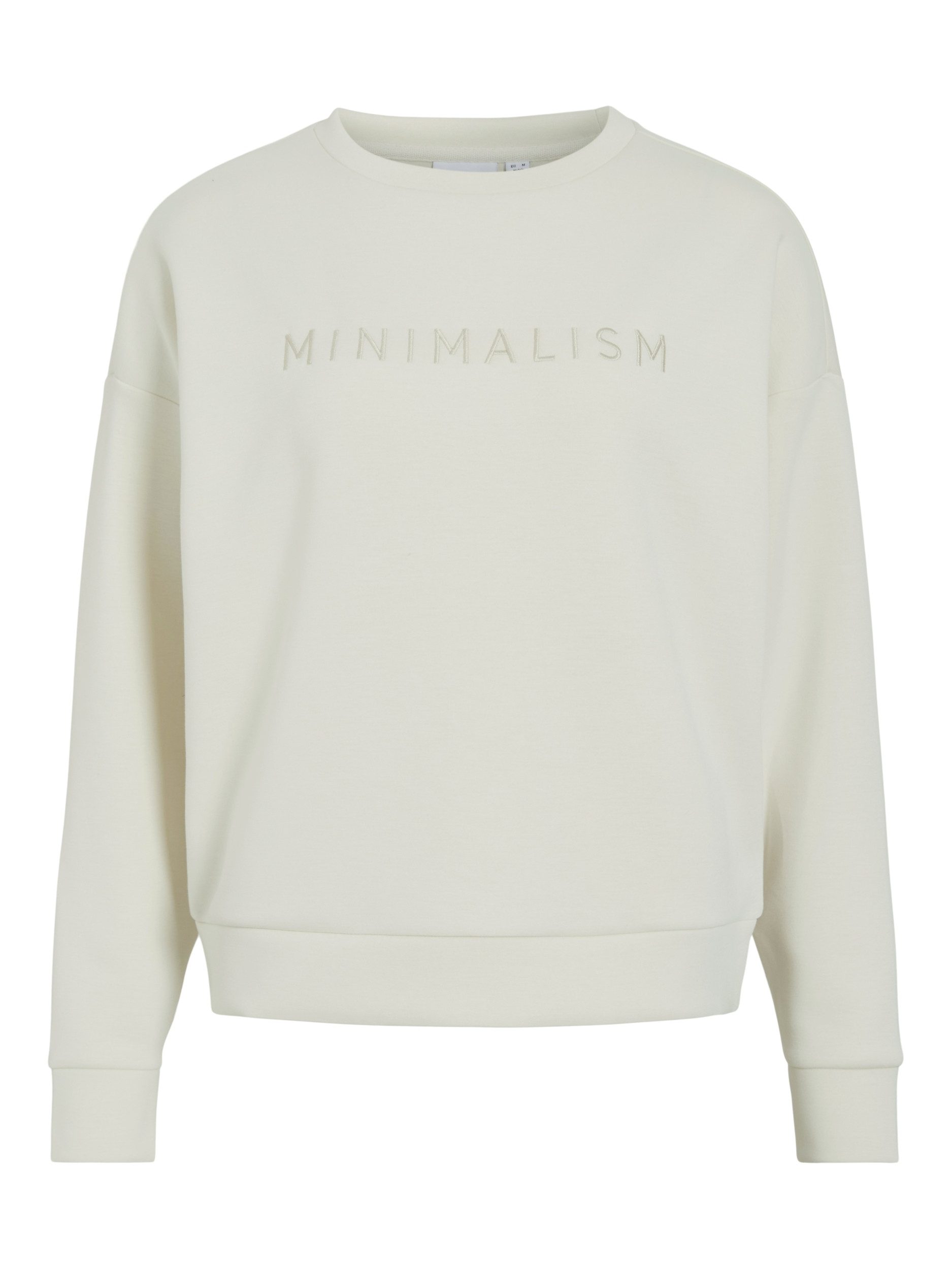 Vila Sweatshirt VIREFLECT EMB MINIMALISM L/S SWEAT