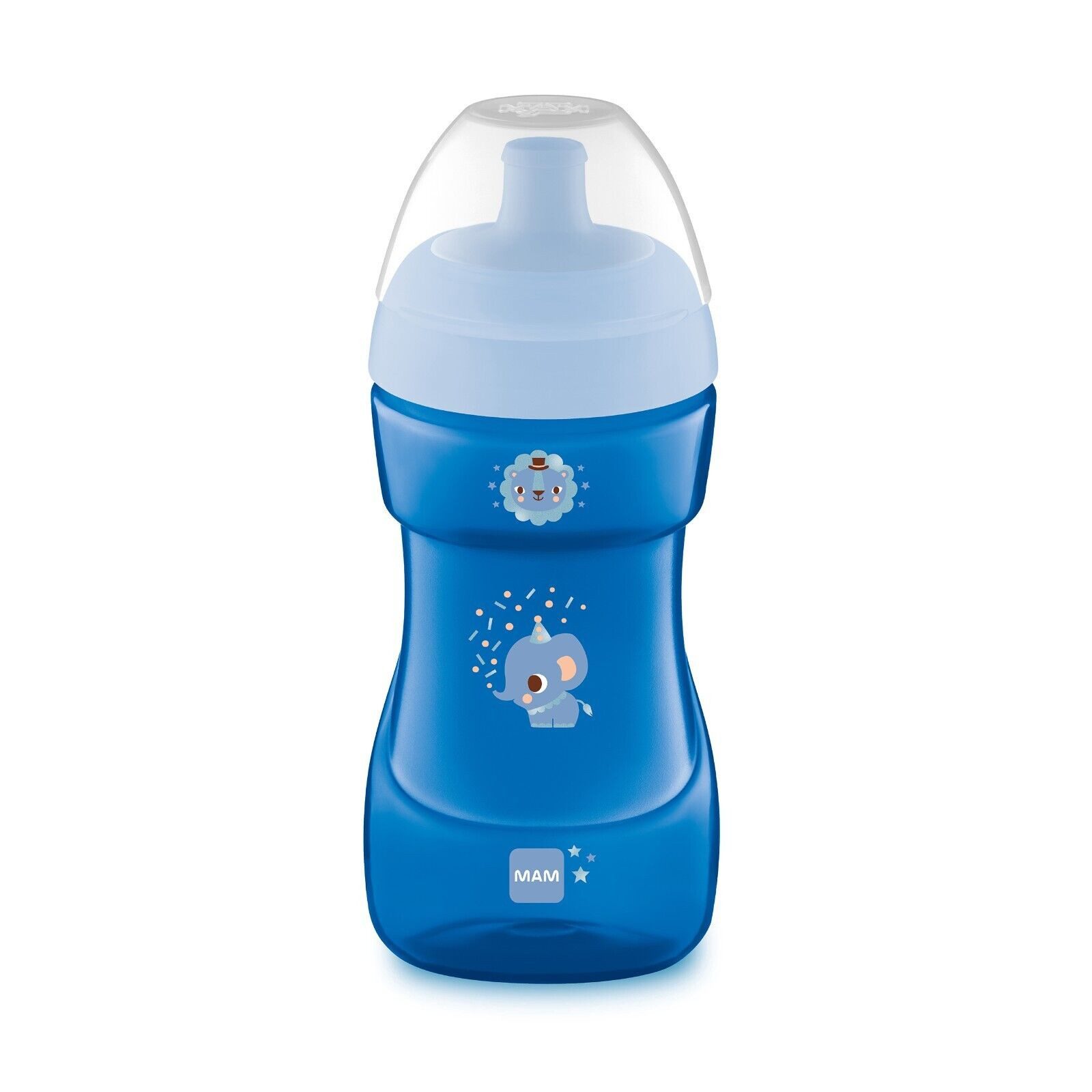 MAM Trinklernbecher SportCup 330ml 12m+ Trinkflasche mit Sportverschluss, lebensmittelecht