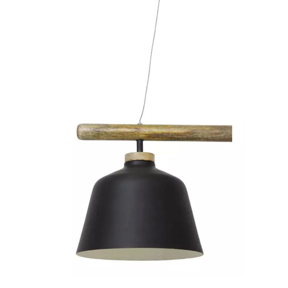 Light & Living Hängeleuchte Deckenleuchte Hängeleuchte BANU Light & Living 132x25x30 Holz Schwarz