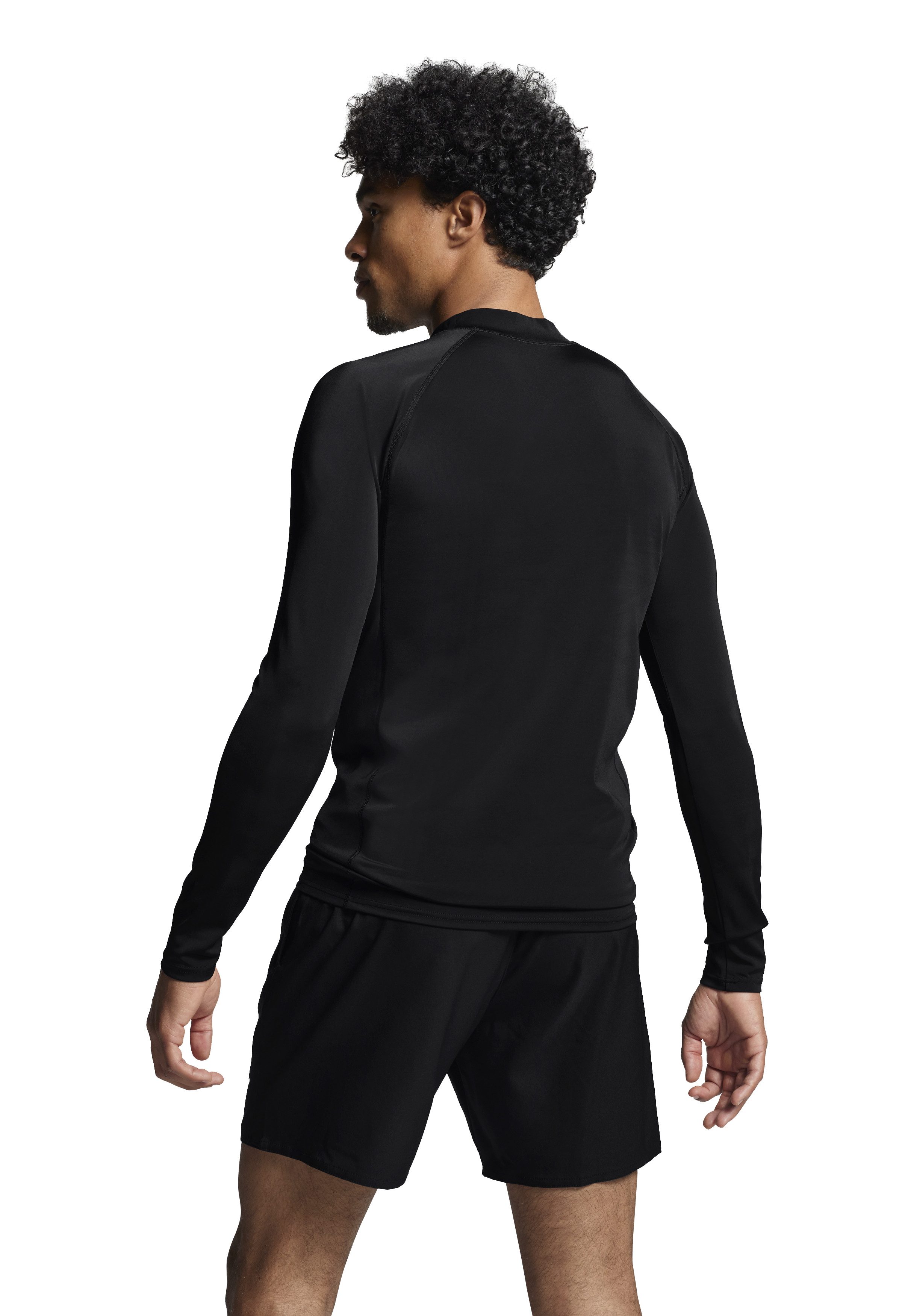PUMA Rash Guard PUMA SWIM MEN LONG SLEEVE RASH GUARD mit kleinem Stehkragen, lange Ärmel