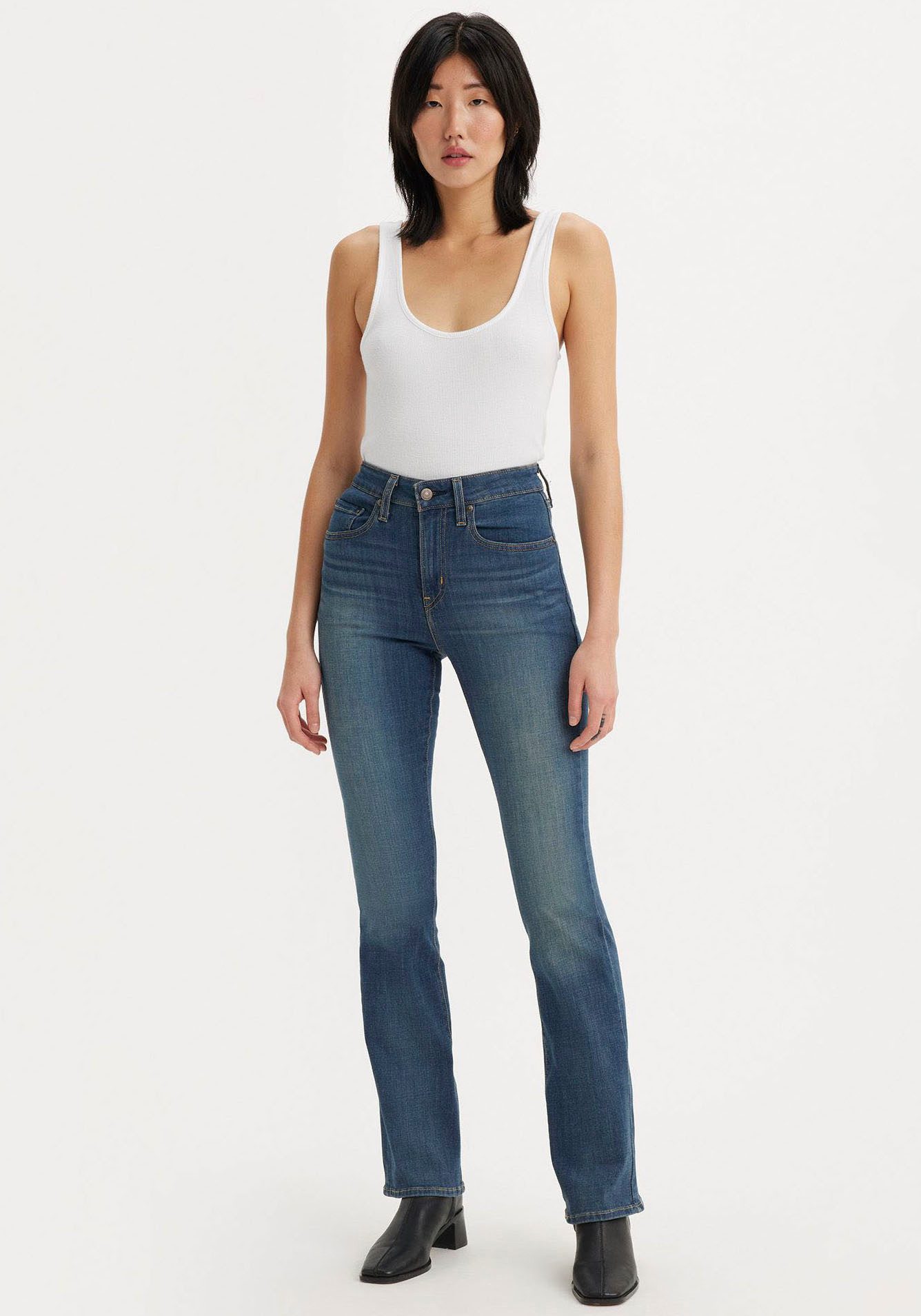 Levi's® Bootcut-Jeans 725 HIGH RISE BOOTCUT