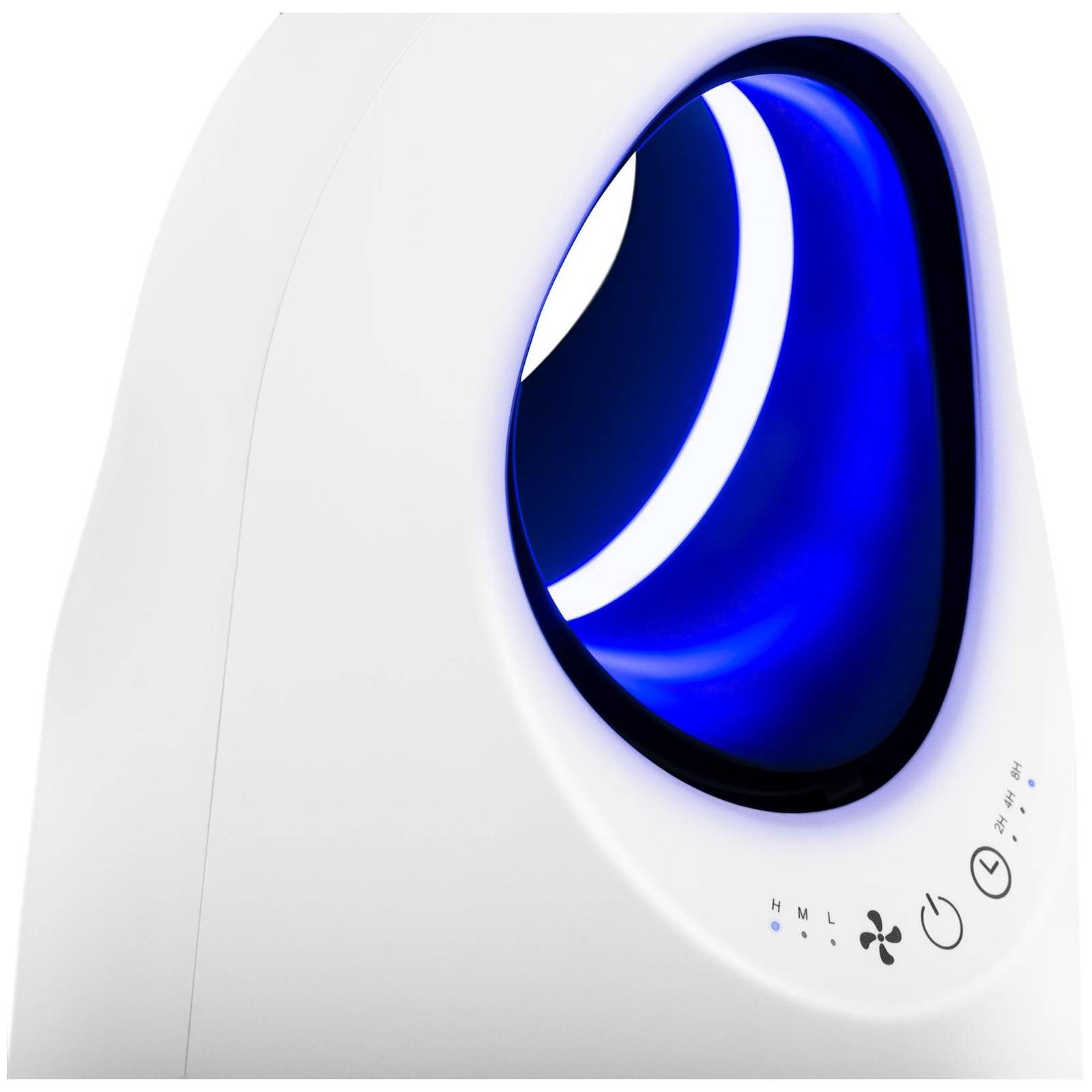 Uniprodo Luftreiniger Staub Luftwäscher Air Purifier HEPA-Filter Aktivkohlefilter 10 qm