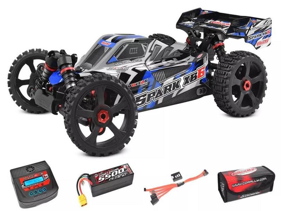 Corally RC-Auto Team Corally - Spark XB-6 RTR - Drive'n Go Pack 6S - Grün