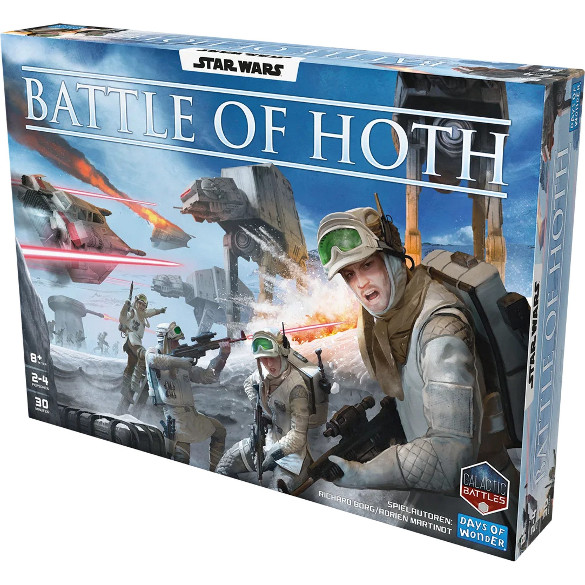 Asmodee Spiel Asmodee Star Wars: Battle of Hoth, Brettspiel