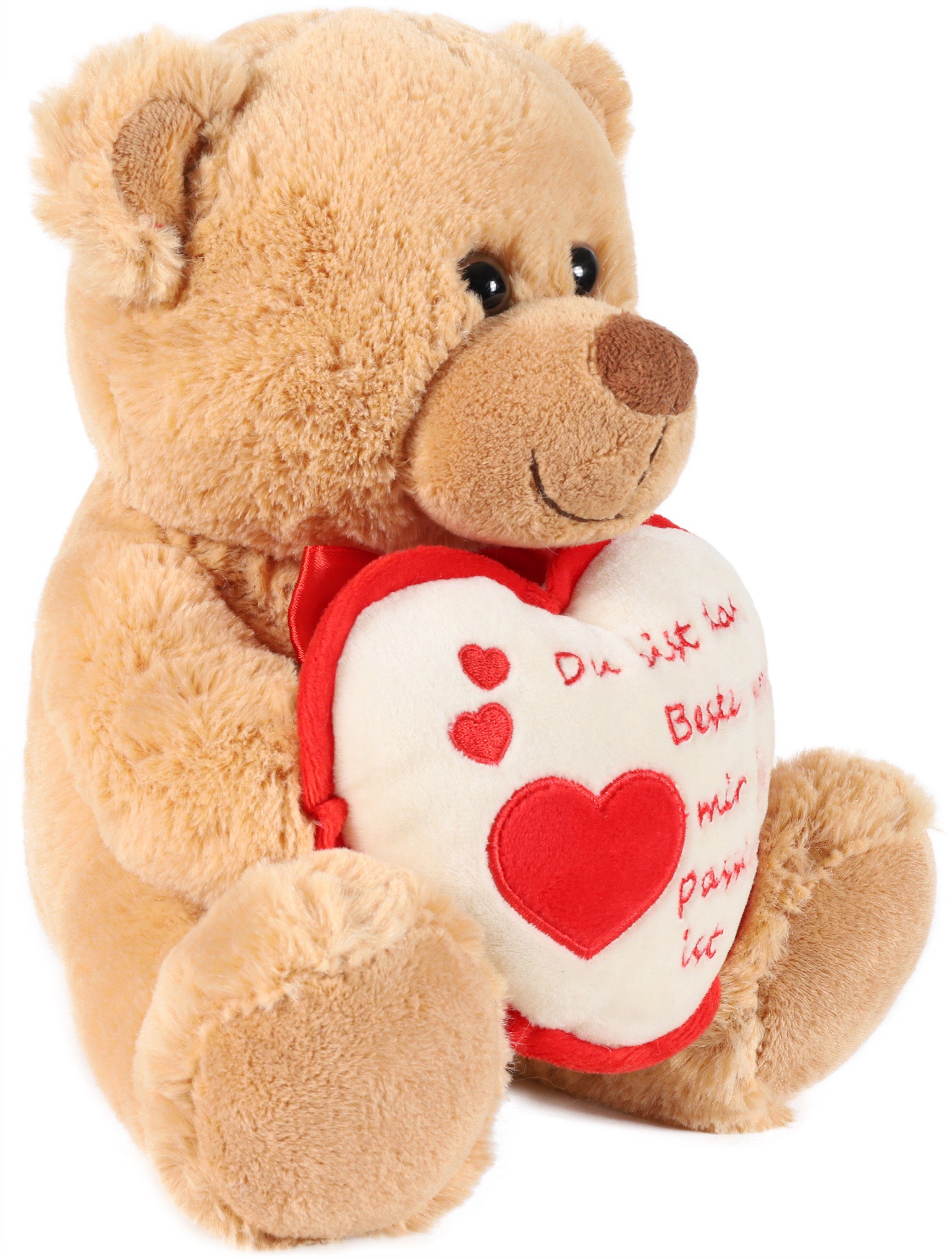 BRUBAKER Kuscheltier Teddybär Du bist das Beste was mir je passiert ist (1- günstig online kaufen