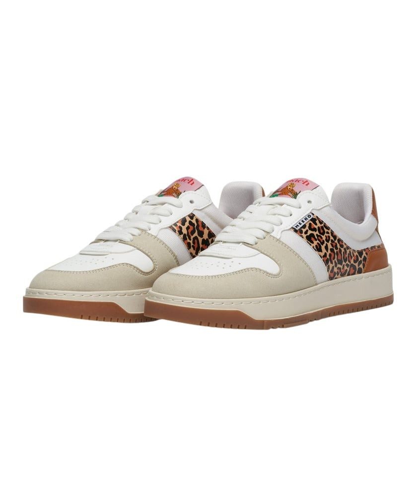 Meeko Kiboka Cordura Leopard - beige/weiss Sneaker