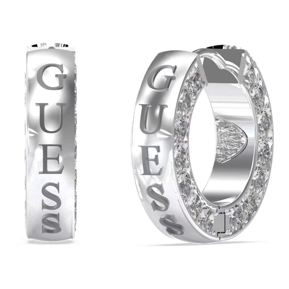 Guess Paar Ohrstecker Damen Creolen JUBE03160JWRHTU günstig online kaufen
