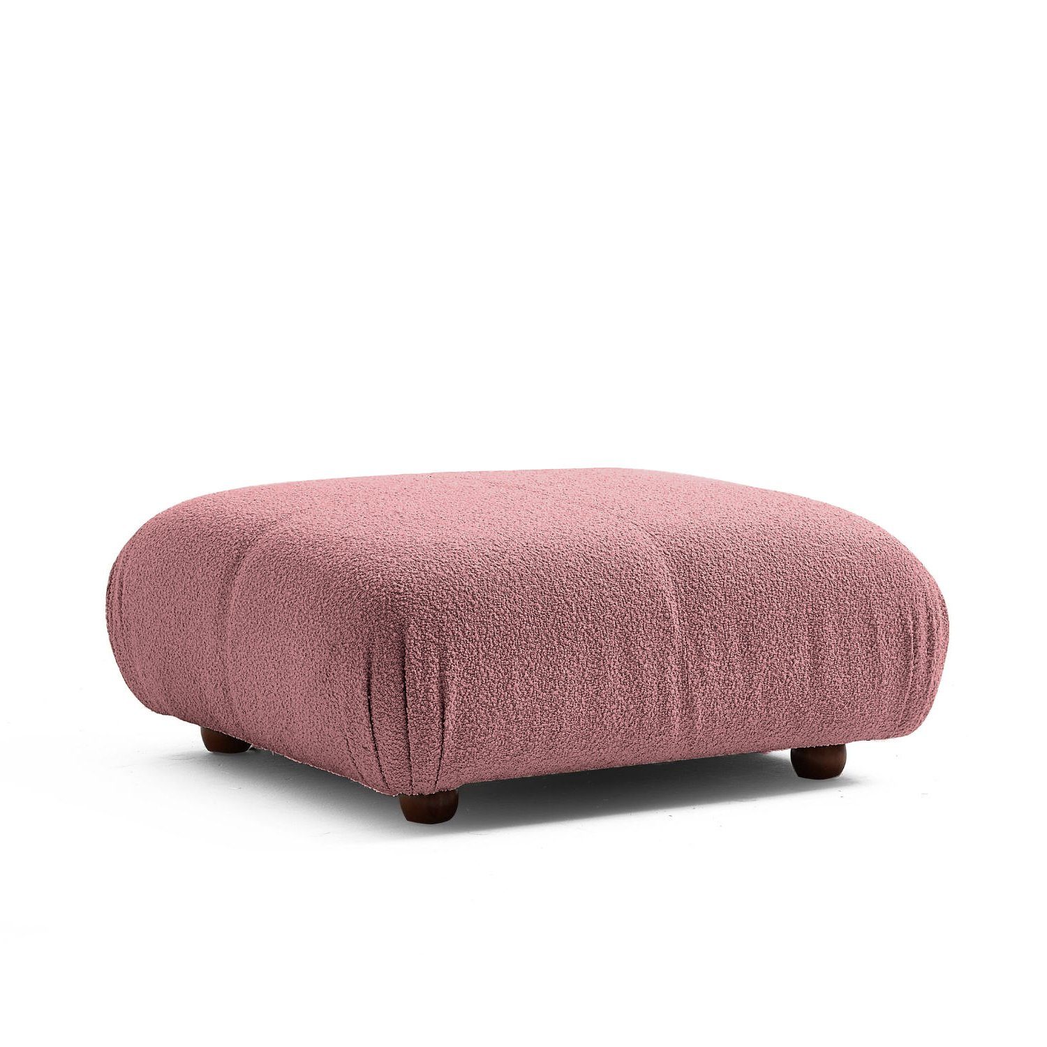 Touch me Sofa Knuffiges Sitzmöbel neueste Generation aus Komfortschaum Samtrot-Lieferung und Aufbau im Preis enthalten!
