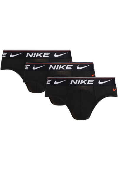 NIKE Underwear Slip HIP BRIEF 3PK (Packung, 3-St., 3er) mit Logoschriftzug
