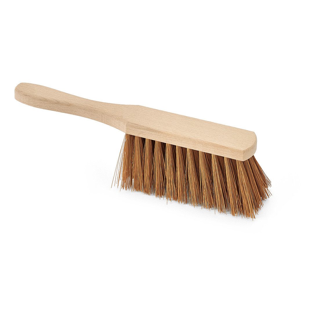 Nölle Staubbesen Handfeger Poly-Kokos 28 cm, 1 Stück (Reinigungsset, Handfeger, Borsten, Griff), Besen Bürste Kehrbesen Handbesen Kehrbürste Reinigungsbürste