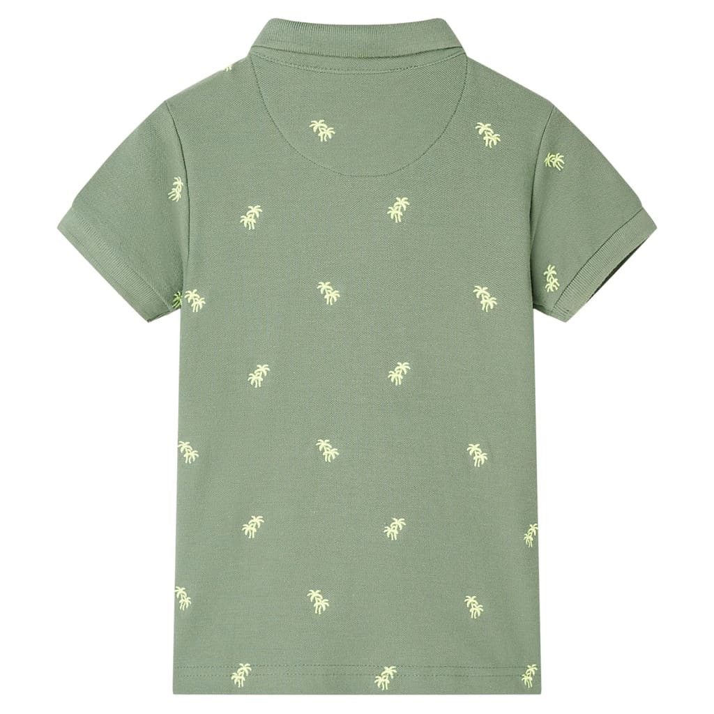 vidaXL Poloshirt Kinder-Poloshirt Khaki 116