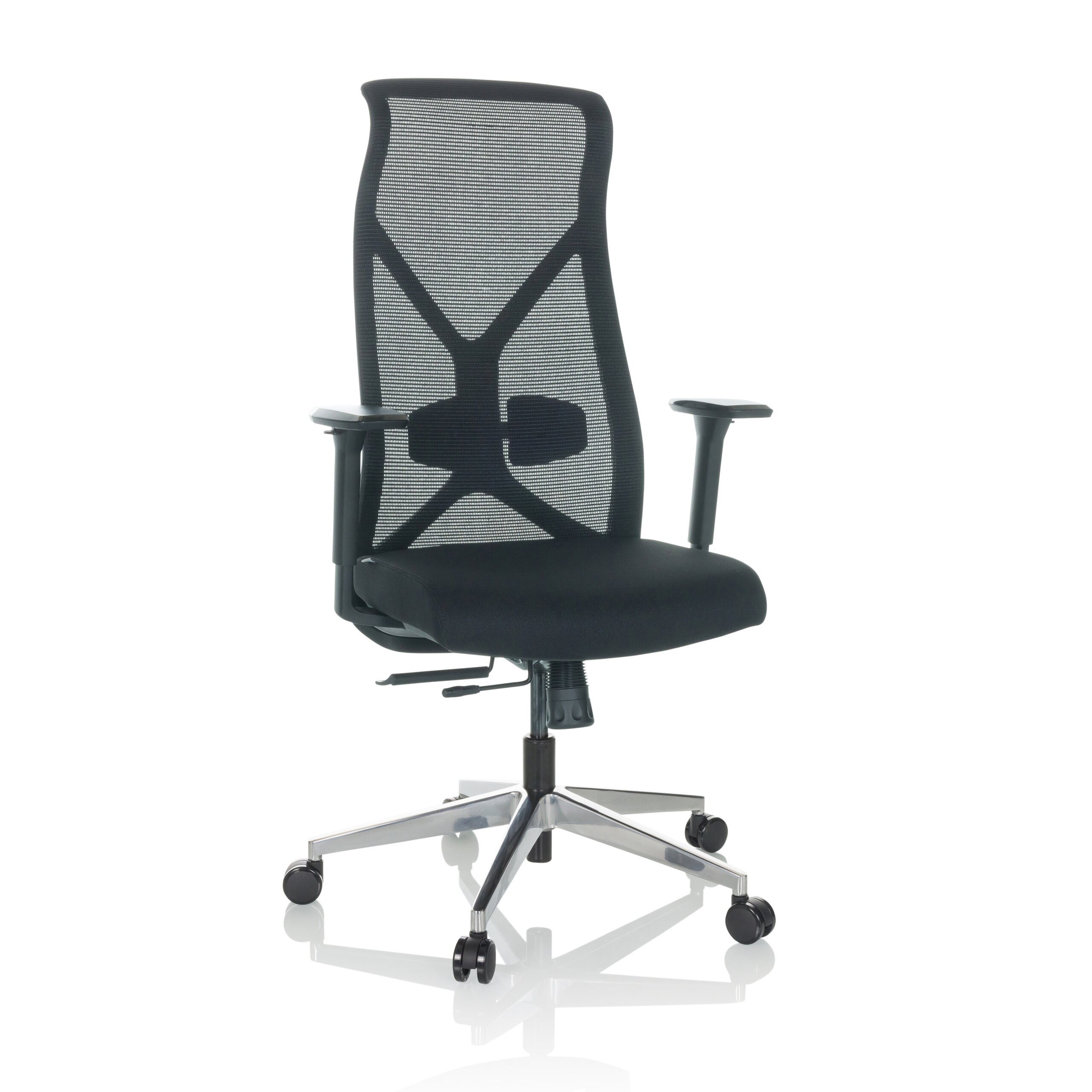hjh OFFICE Drehstuhl Profi Bürostuhl Azurro B Stoff / Netzstoff (1 St), Ergonomischer Chefsessel, Schreibtischstuhl höhenverstellbar