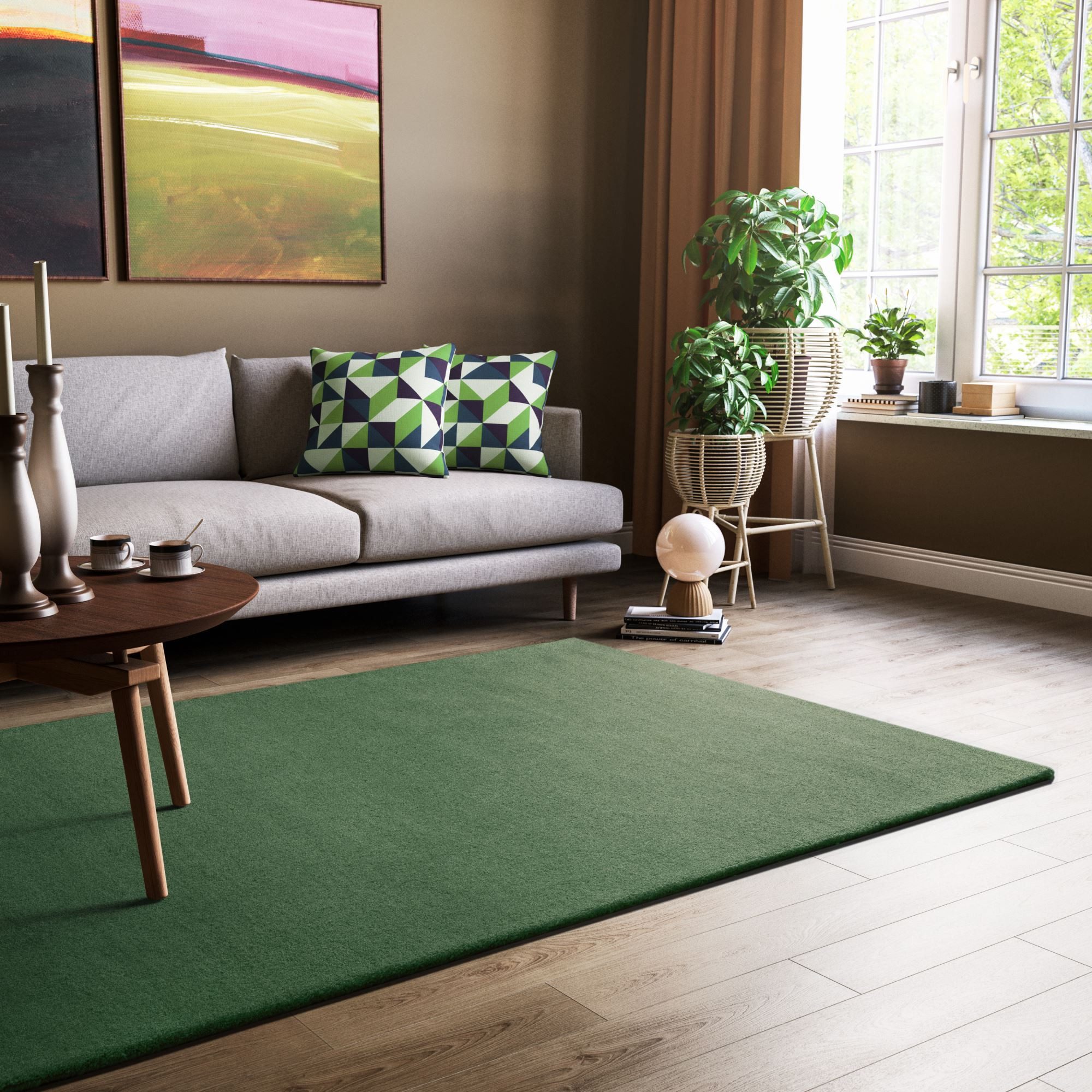 Steffensmeier Wollteppich Jaipur, Rechteckig, Gabbeh Teppich, handgeknüpft günstig online kaufen