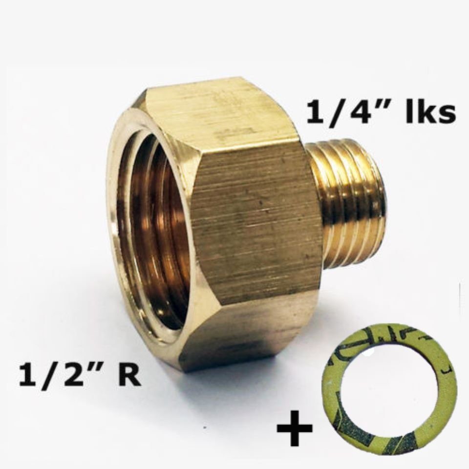 Phönix Germany Anschlussstück gs-a, (2-tlg), Übergang 1/2" R x 1/4" lks LPG günstig online kaufen