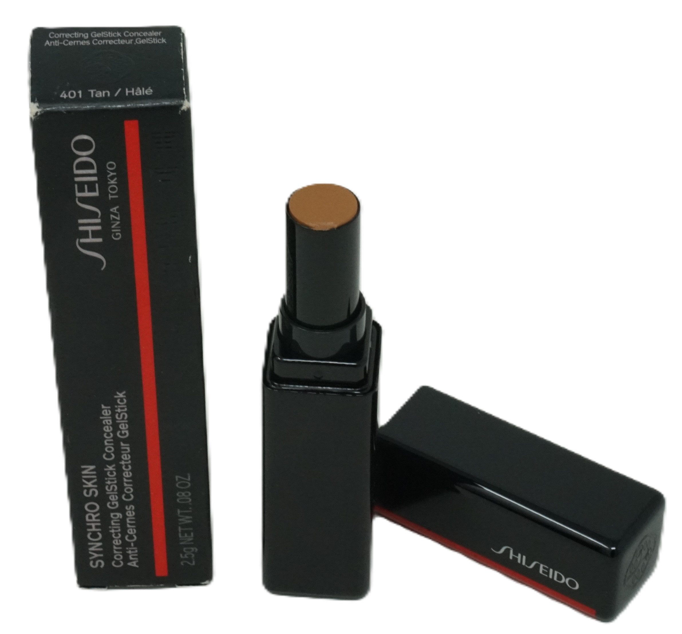 SHISEIDO Тональный крем Shiseido Synchro Correcting GelStick Тональный крем 2,5g 401 Tan