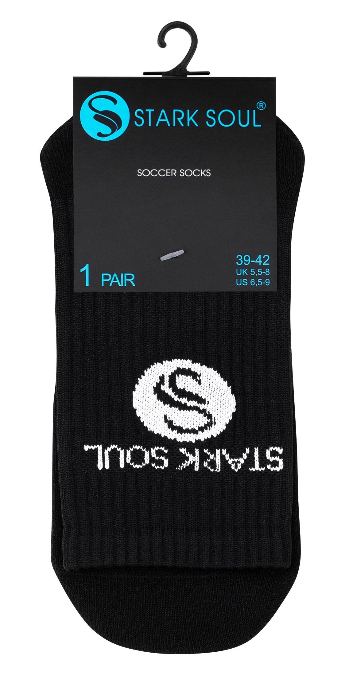 Stark Soul® Sportsocken Rutschfeste Sportsocken - Fußball Socken mit Anti-Rutsch-Sohle