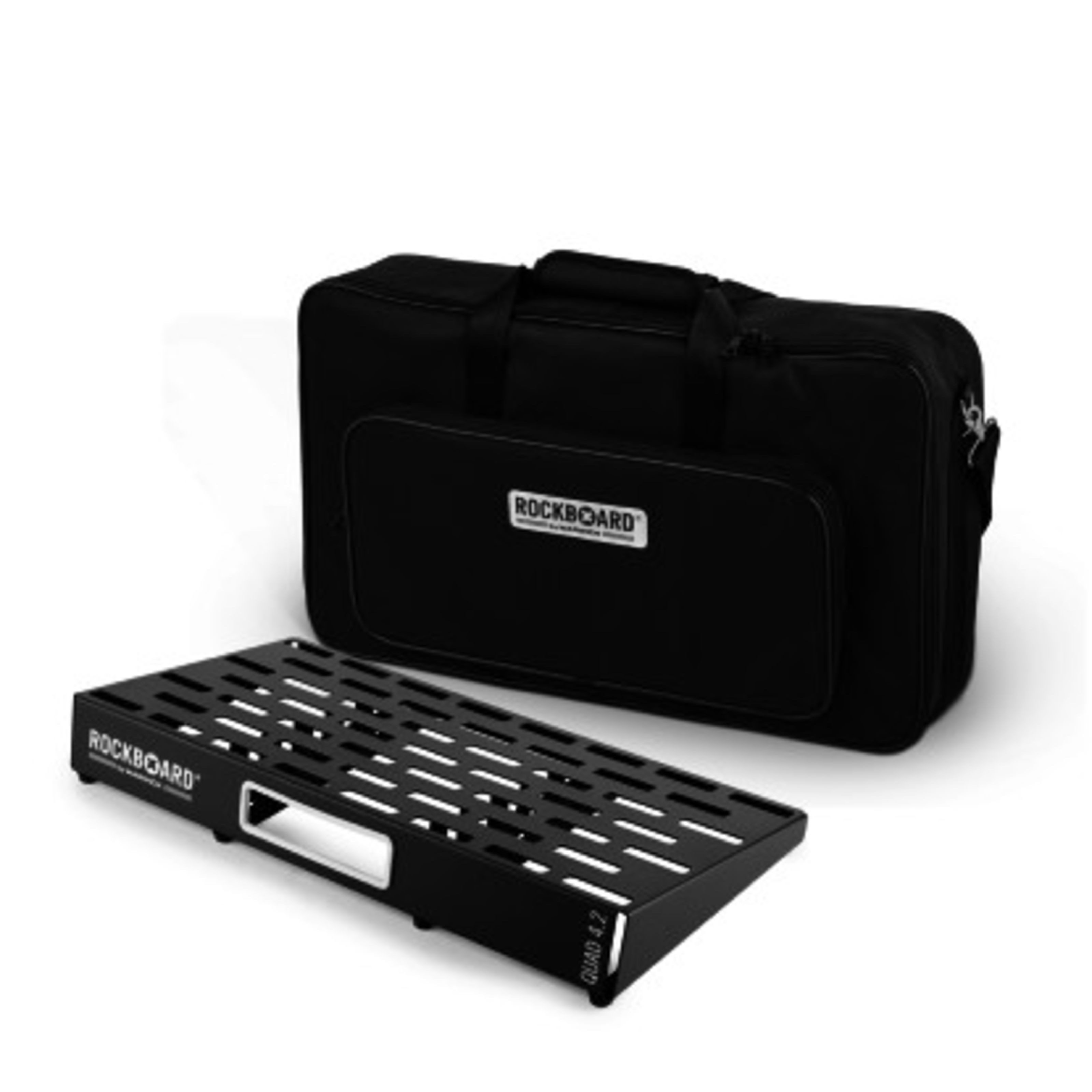 Rockboard Musikinstrumentenpedal, (Effekte, Pedalboards), QUAD 4.2 with Gigbag - Pedalboard für Gitarren
