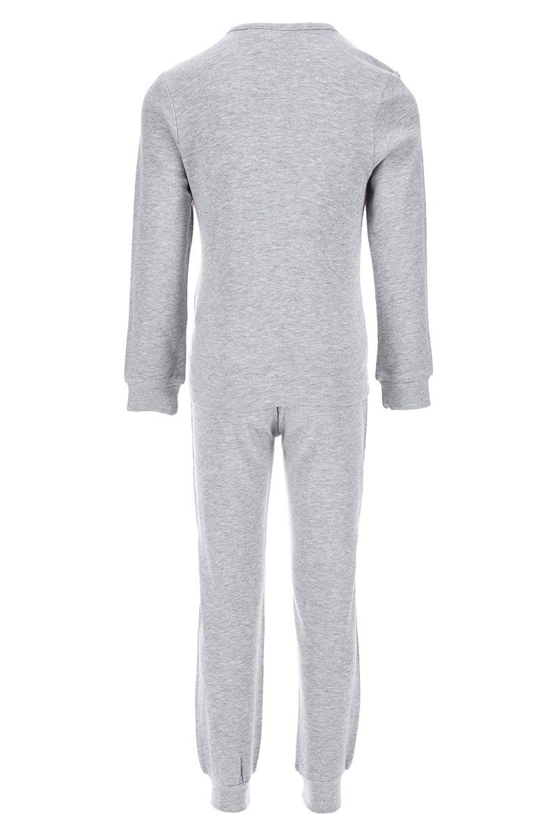 Bing Schlafanzug (2 langarm Jungen Grau cm Pyjama 98-116 Gr. tlg)