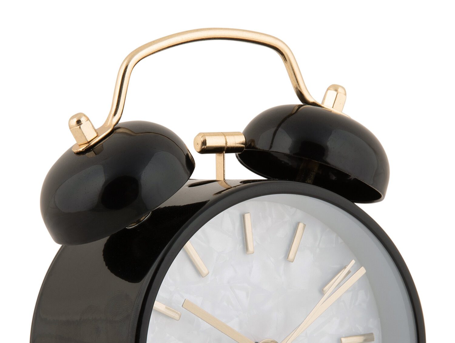 Karlsson Uhr Wecker Retro PEARL GLOW, Ø 8 cm