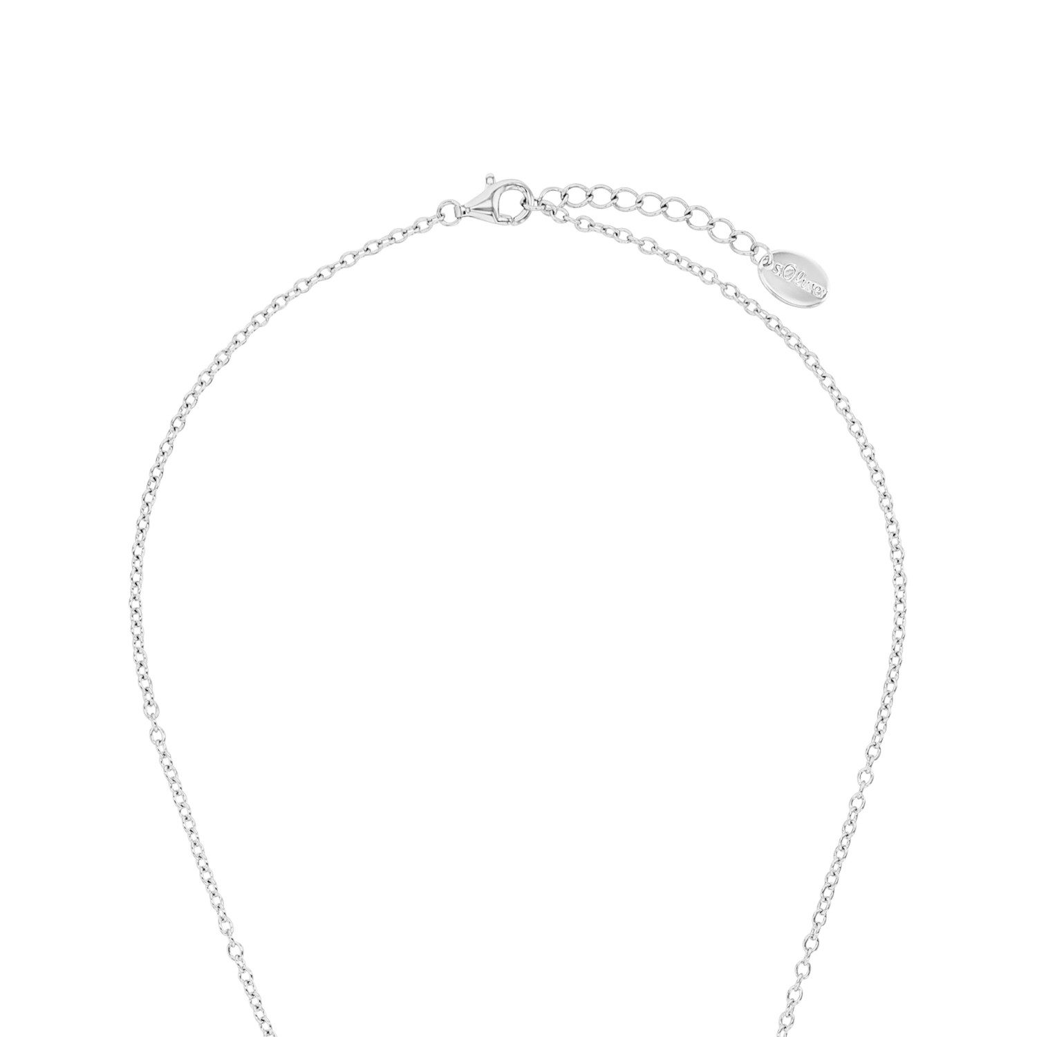 s.Oliver Silberkette für Damen, 925 Ste...