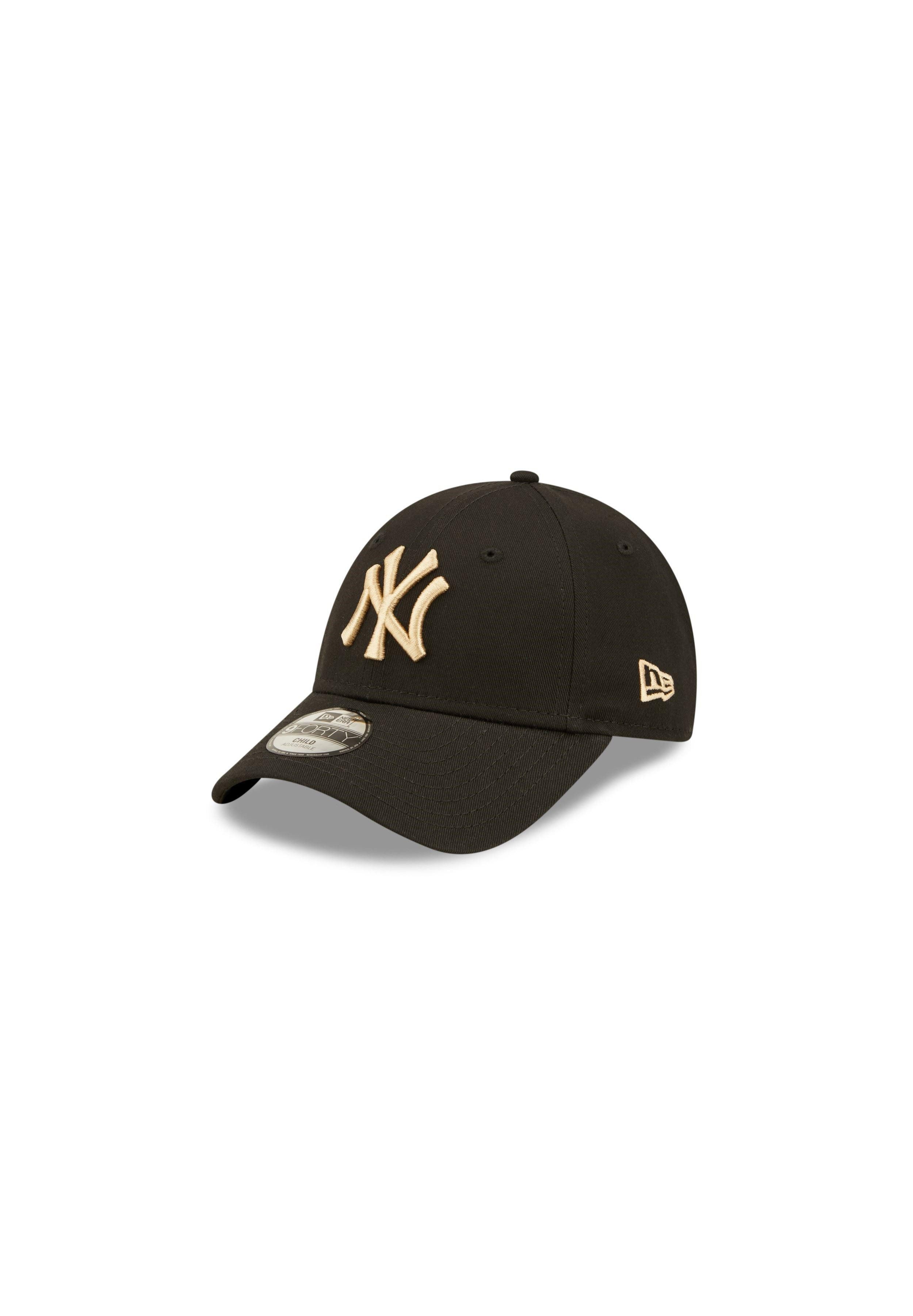 Baseball Cap New York Yankees MLB League Essential Black Gold 9Forty Adjustable Kid