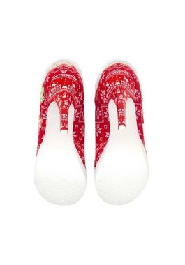 Missy Rockz PATCHWORKZ XMAZ limited edition red/white High-Heel-Stiefelette Absatzhöhe: 10,5cm