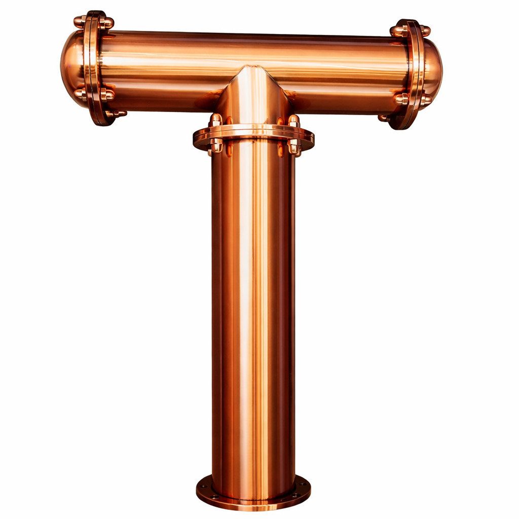 GASTROBEDARF WESTERBARKEY Zapfhahn Beer Tower "Mr. T" Bronze 2 leitig