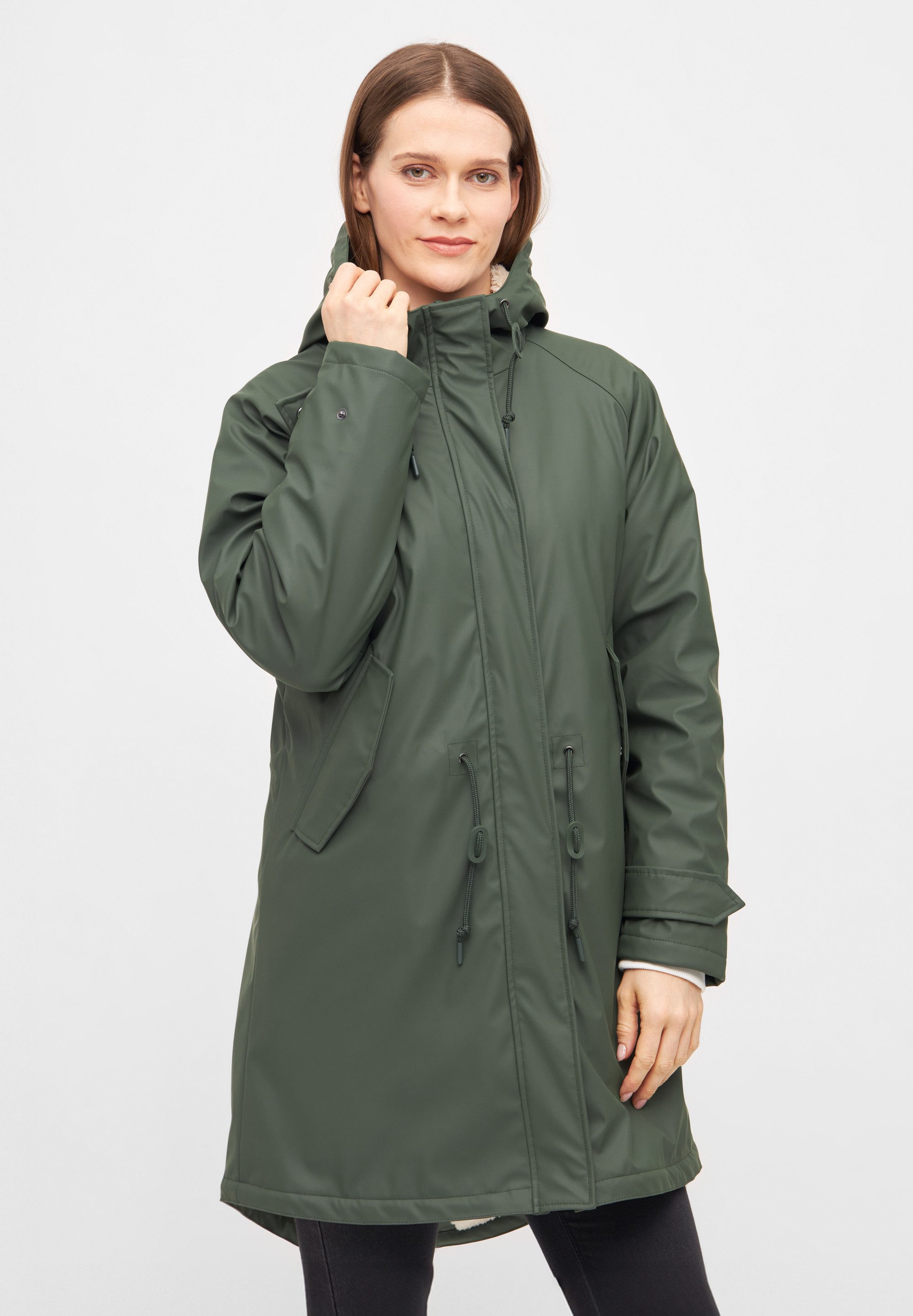 Derbe Regenmantel Tidaholm Wasserabweisend, winddicht, Teddylining