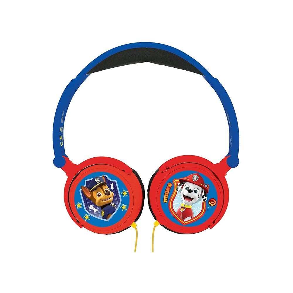 kabelgebunden Kinder-Kopfhörer Kopfhörer, Lexibook® Stereo Patrol faltbar, Paw
