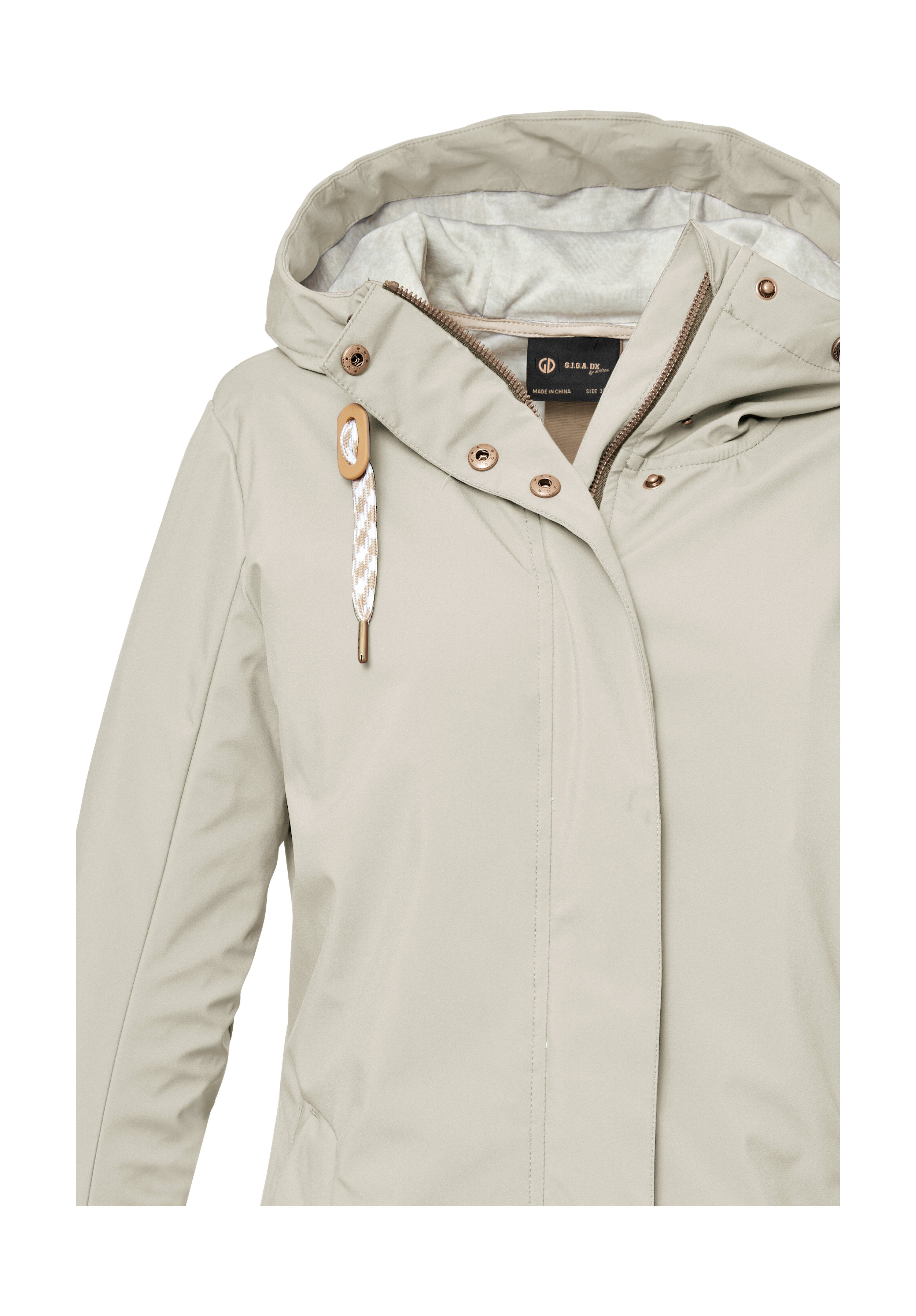 G.I.G.A. DX by killtec Softshellparka GS 16 WMN SFTSHLL PRK Wasserdichter, atmungsaktiver Parka aus recycelten Materialien