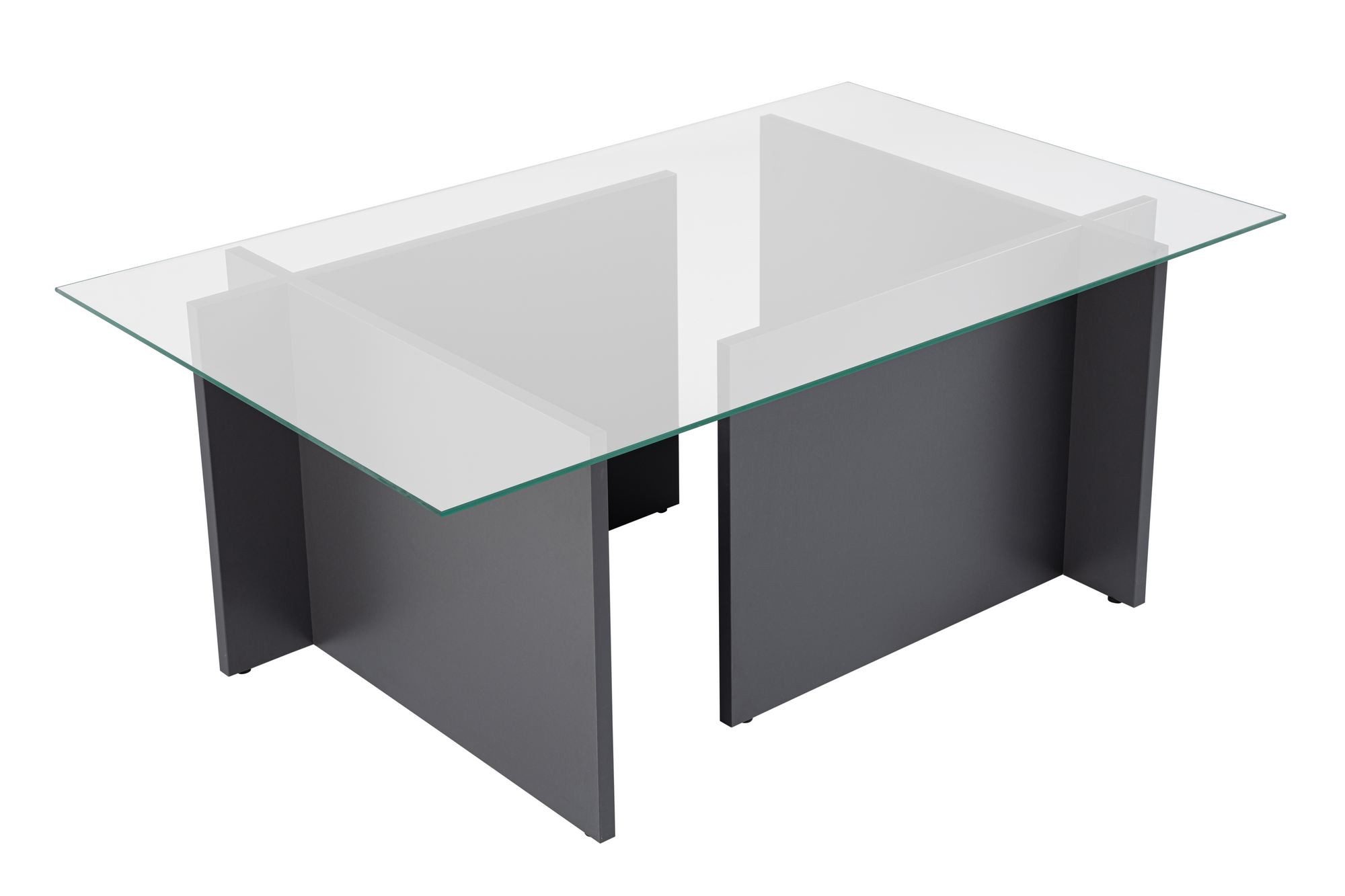Skye Decor Couchtisch (Packung, Glastisch), Breite 105 cm, 8 Farben erhältlich
