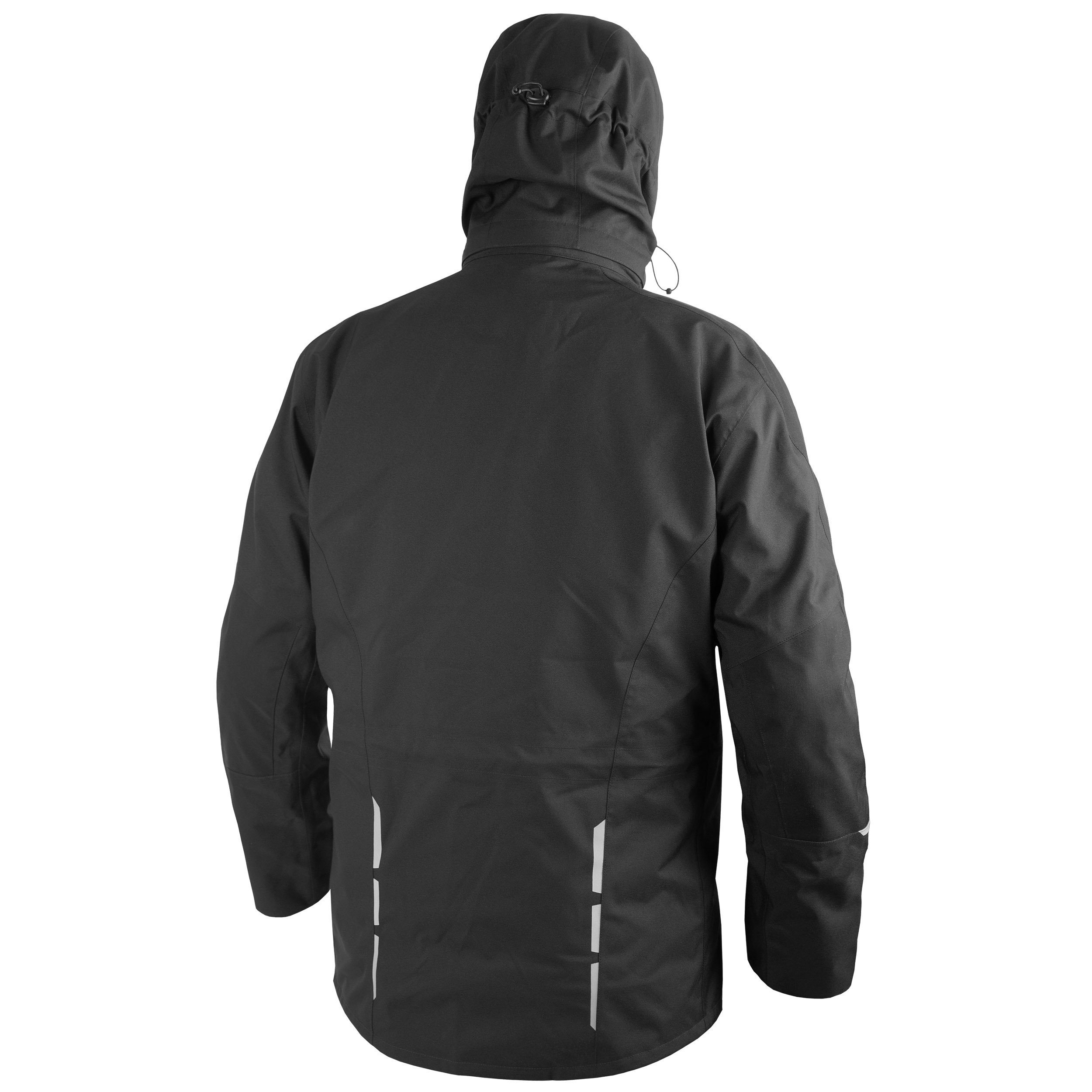 Qualitex Workwear Allwetterjacke Allwetter-Arbeitsjacke mit Kapuze, Wasserd günstig online kaufen