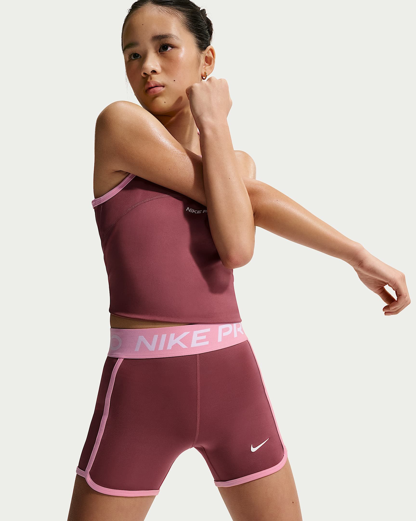 Nike Trainingstights G NP DF 3" SHORT SPORT PACK für Mädchen und Jugendliche