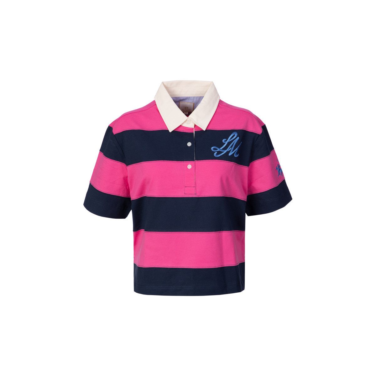 La Martina Poloshirt WCP002 Damen T-Shirt, Shirt, Poloshirt, Polohemd, Sportshirt