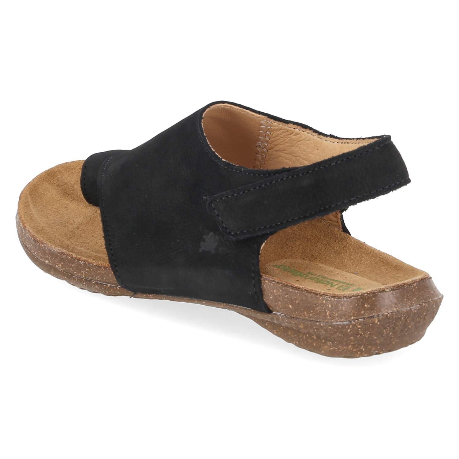 El Naturalista El Naturalista N5559 Black Damen Rauleder black Keilsandalette