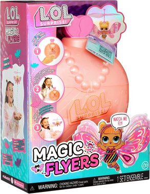 L.O.L. SURPRISE! Minipuppe Magic Flyers - Flutter Star (Pink Wings), mit Licht