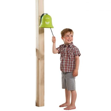Wickey Spielturm-Spielzeugset Glocke Zubehör – Kreativer Klang für Spieltürme und Abenteuerwelten, Extrem witterungsbeständig