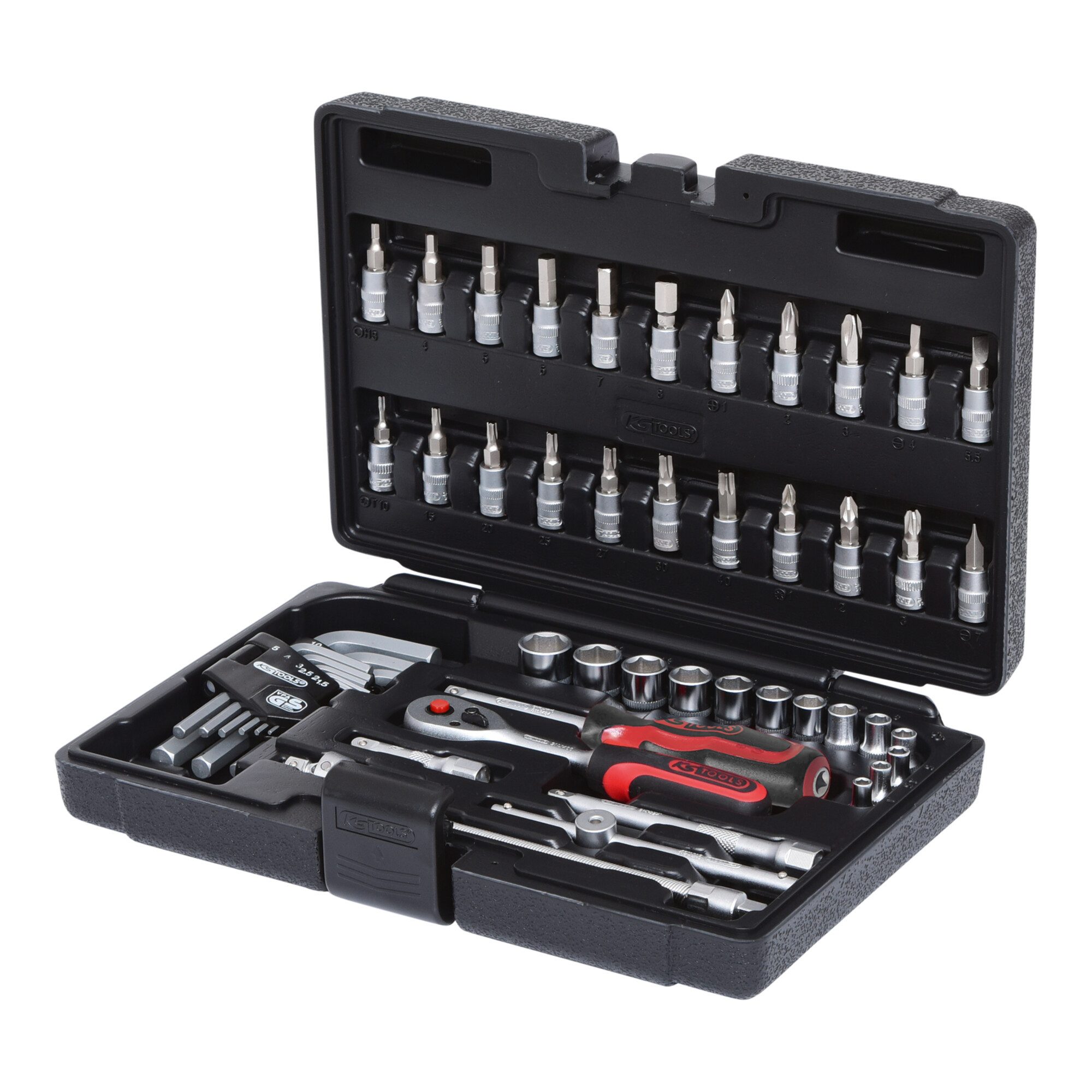 KS Tools Steckschlüssel KS Tools 1/4" Steckschlüssel-Satz, 51-teilig