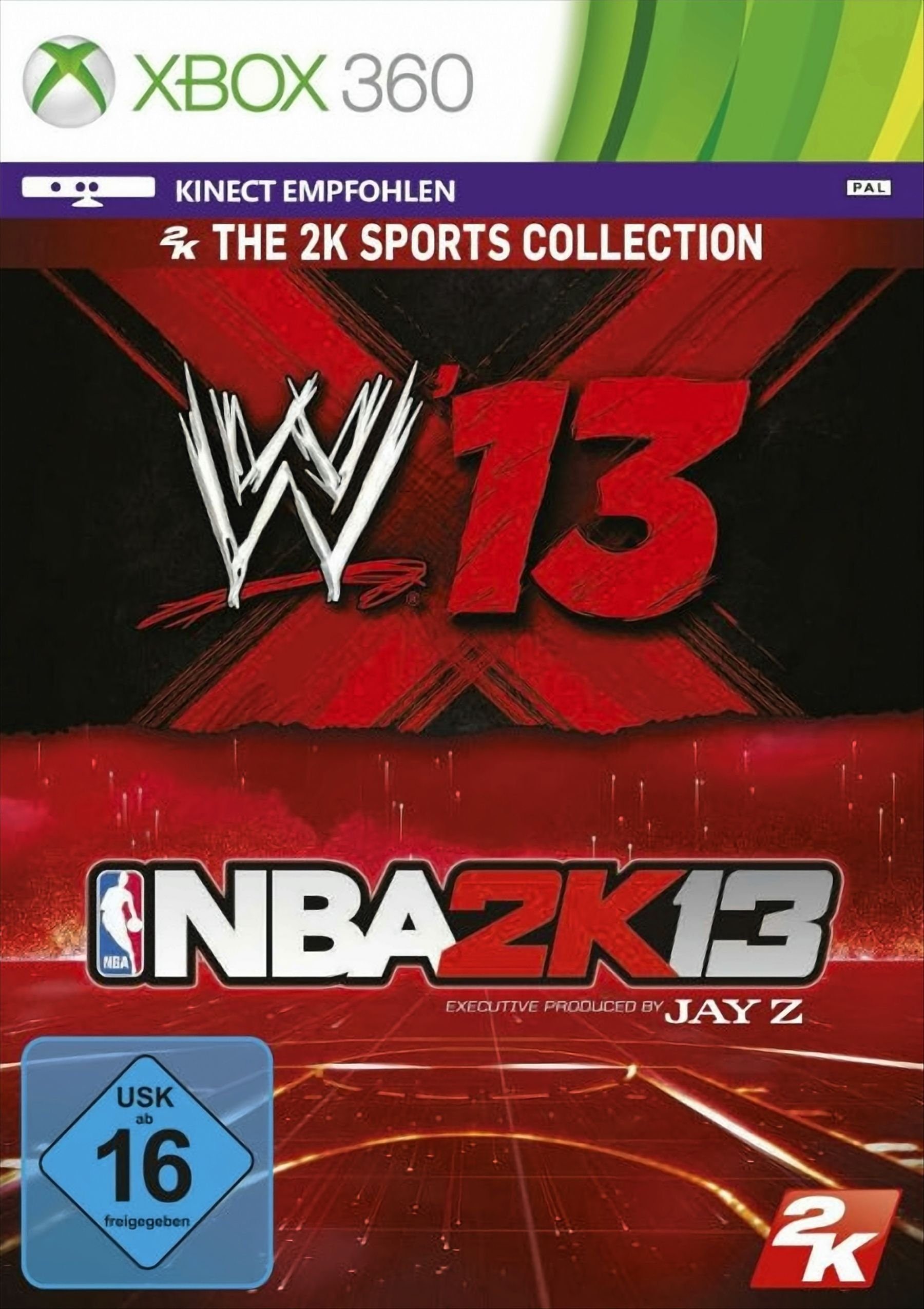 The 2K Sports Collection (NBA 2K13 / WWE 13) Xbox 360