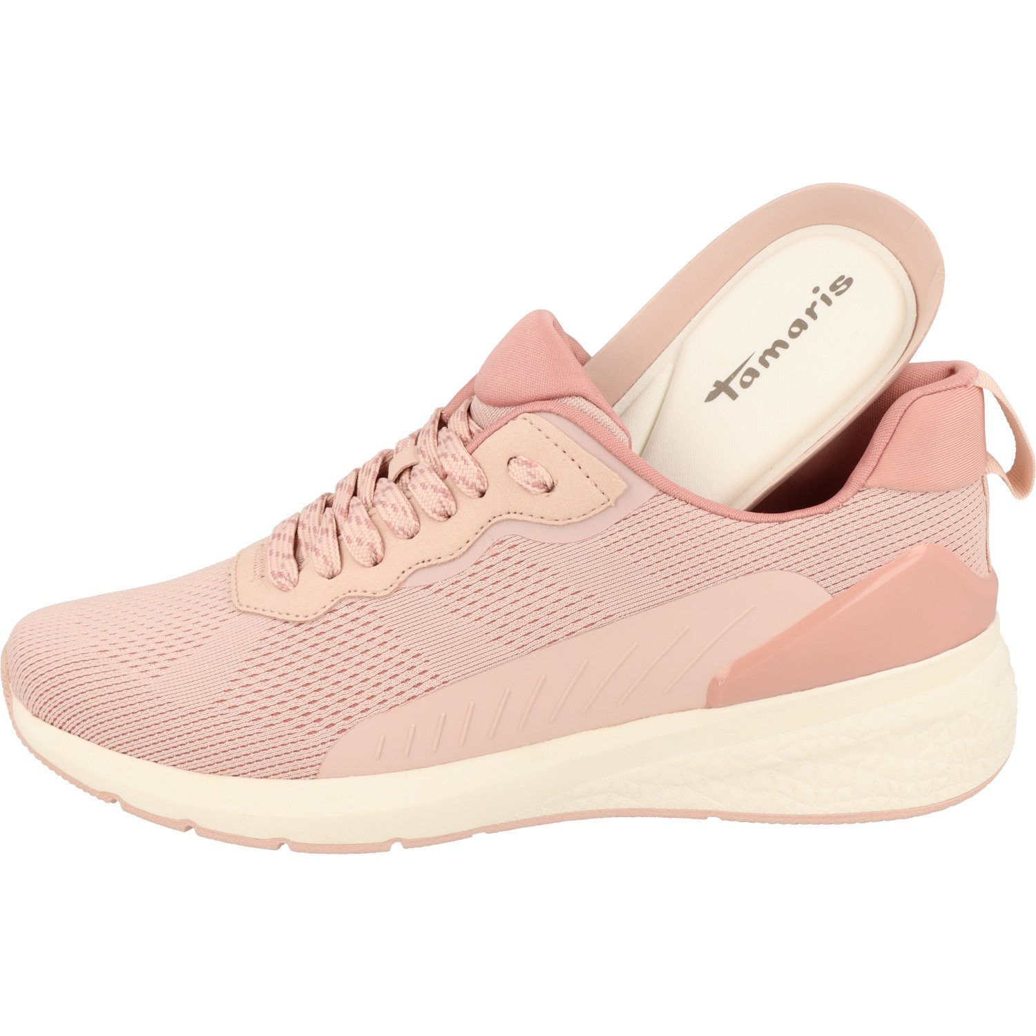 Rose Light Sneaker 1-23705-20 Tamaris Halbschuhe Schuhe sportliche Damen Schnürschuh