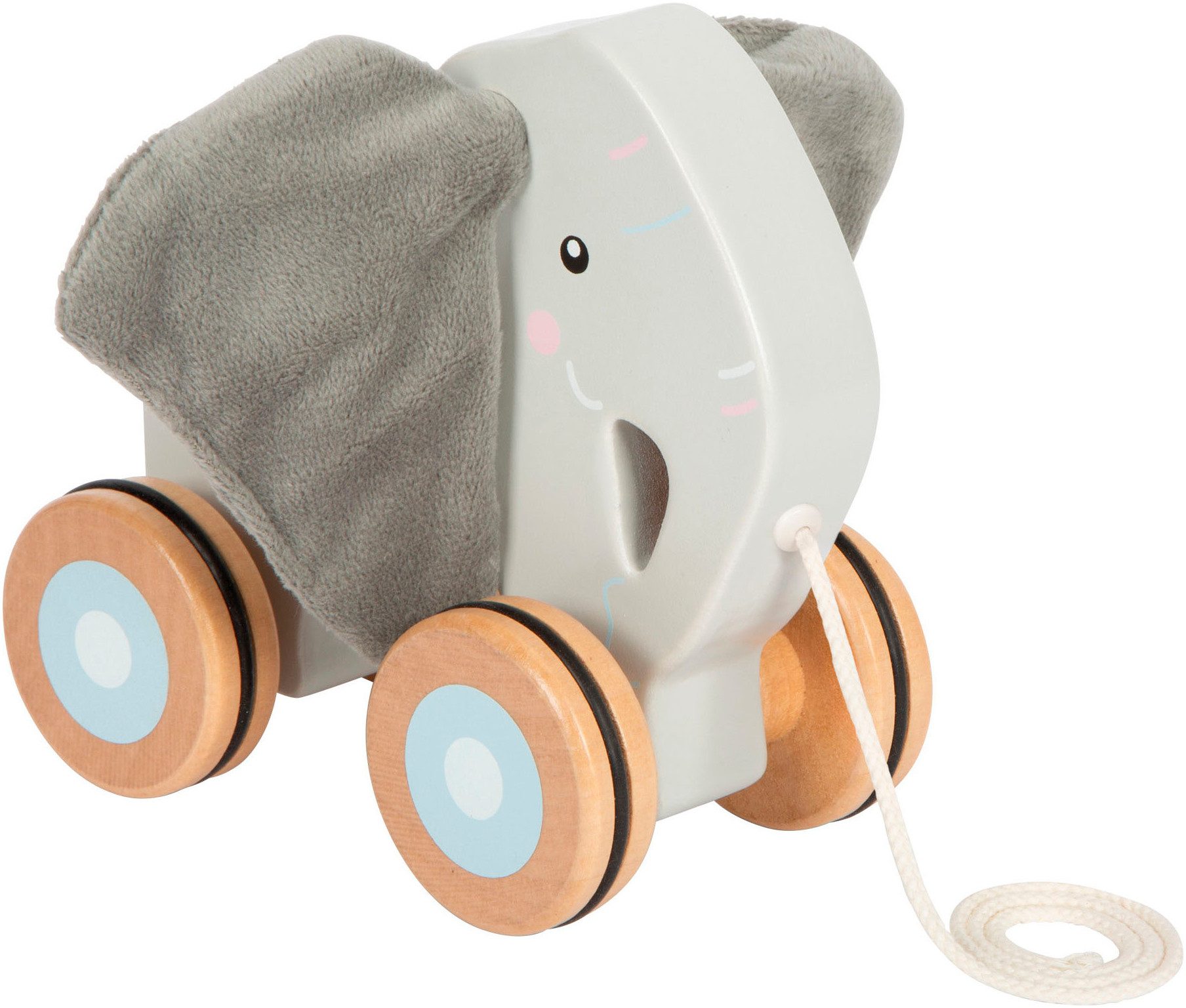 Nachziehspielzeug Nachziehtier Elefant