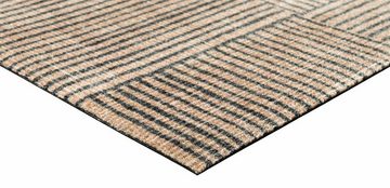 Teppich Canvas, wash+dry by Kleen-Tex, rechteckig, Höhe: 9 mm, rutschhemmend, waschbar, Wohnzimmer