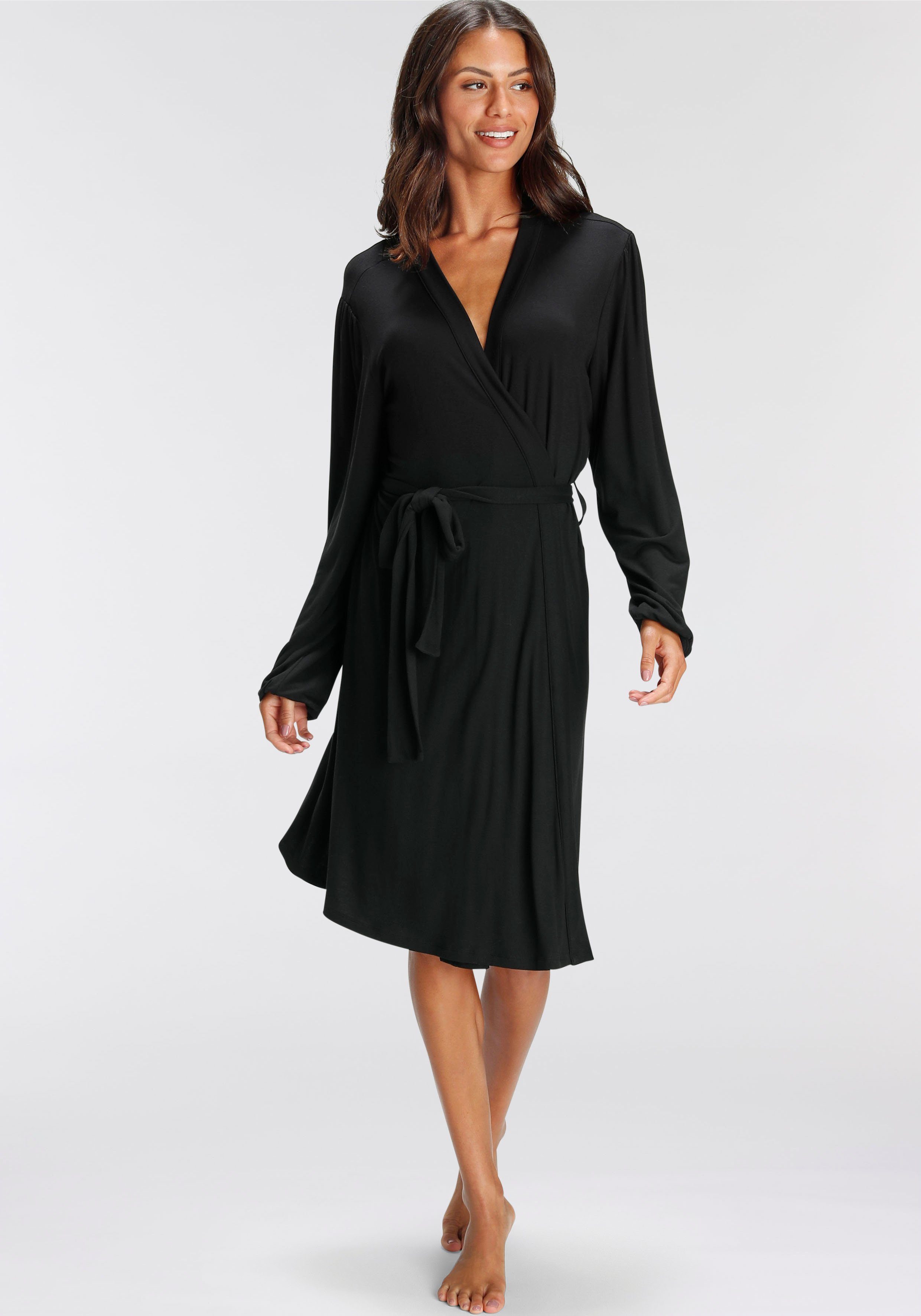 Bruno Banani Kimono, Kurzform, Viskose, mit günstig online kaufen