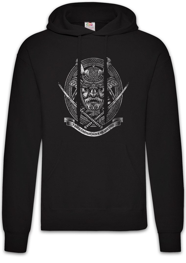 Hoodie Samurai I Herren Hoodie Ninja Bushido Banzai Krieger Rüstung Helm