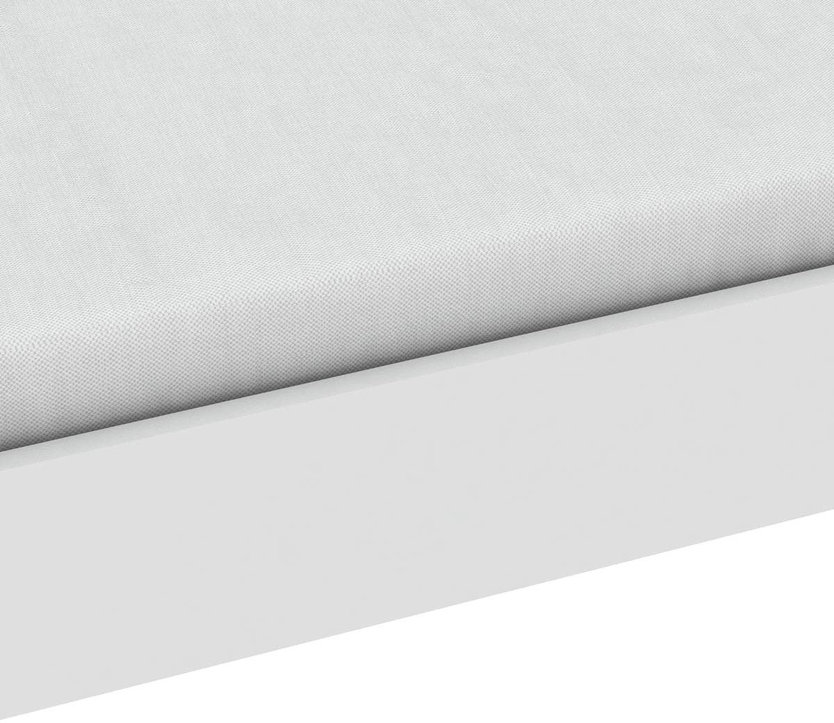 Demeyere GROUP Einzelbett TIDY BETT Weiss 90X200 Optional erweiterbar, Ergänzbare Module mit extra Schubladen & Schränken – Bild 4 von 5