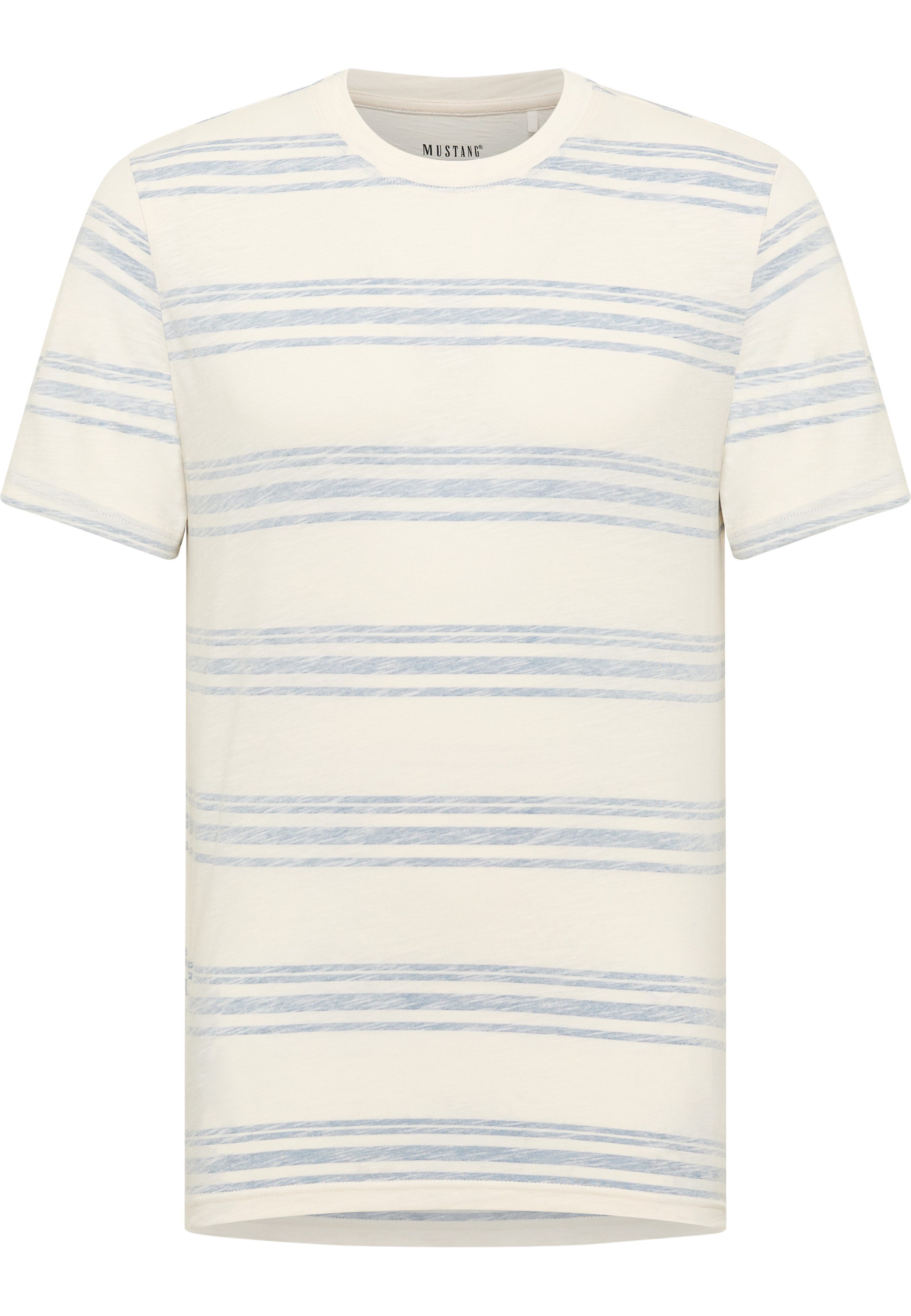 MUSTANG T-Shirt MU-Austin Streifenprint Regular fit
