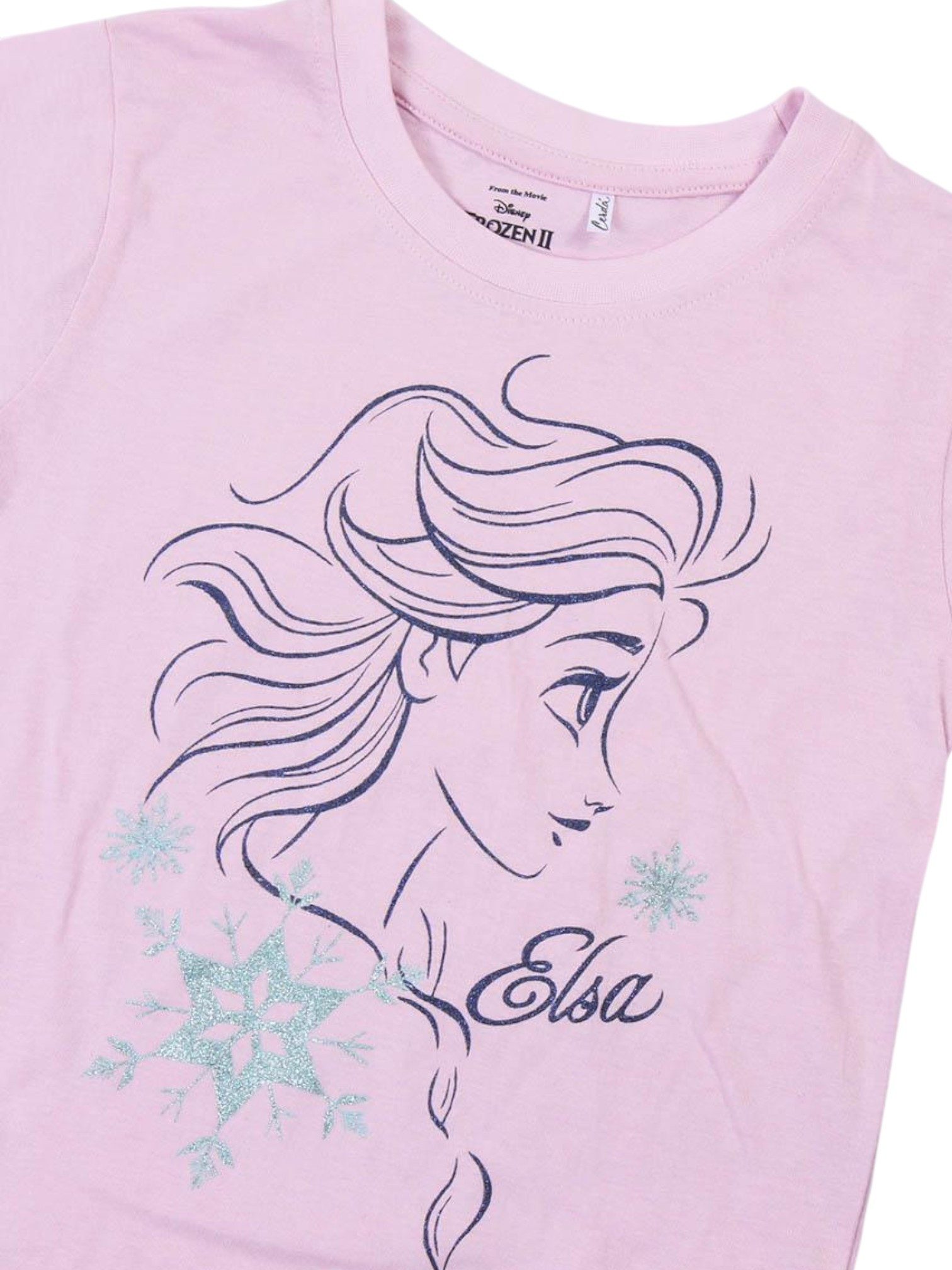 Cerdá T-Shirt & Shorts Disney Frozen - Elsa (2-tlg) Mädchen Sommeroutfit Gr. 98 - 128 cm