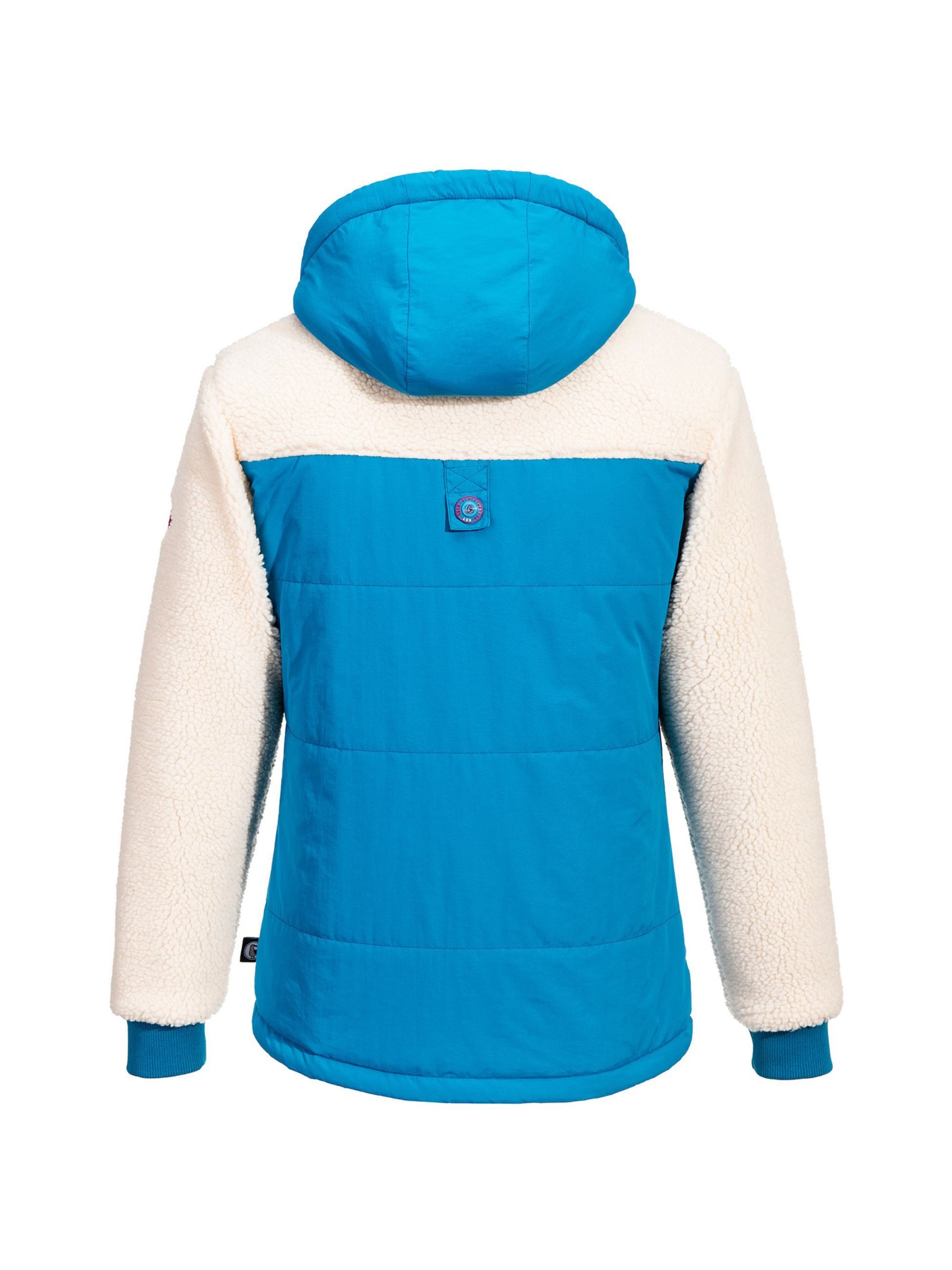 Schietwetter Fleecejacke Damen Hybridjacke "Sturmfrei Lara" günstig online kaufen