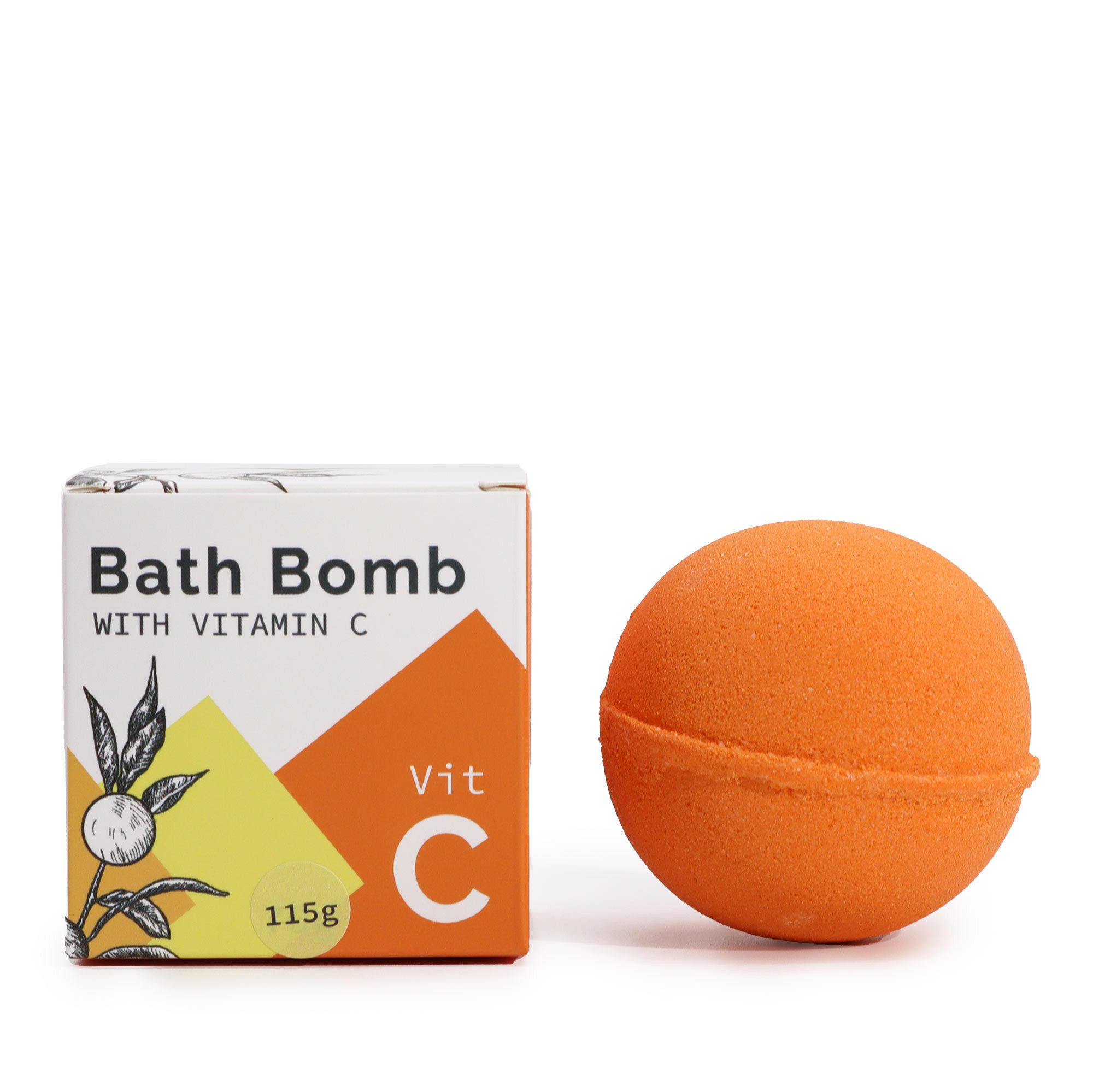 Seifenschale Mit Vitamin C angereicherte Badebombe mit ätherischen Ölen